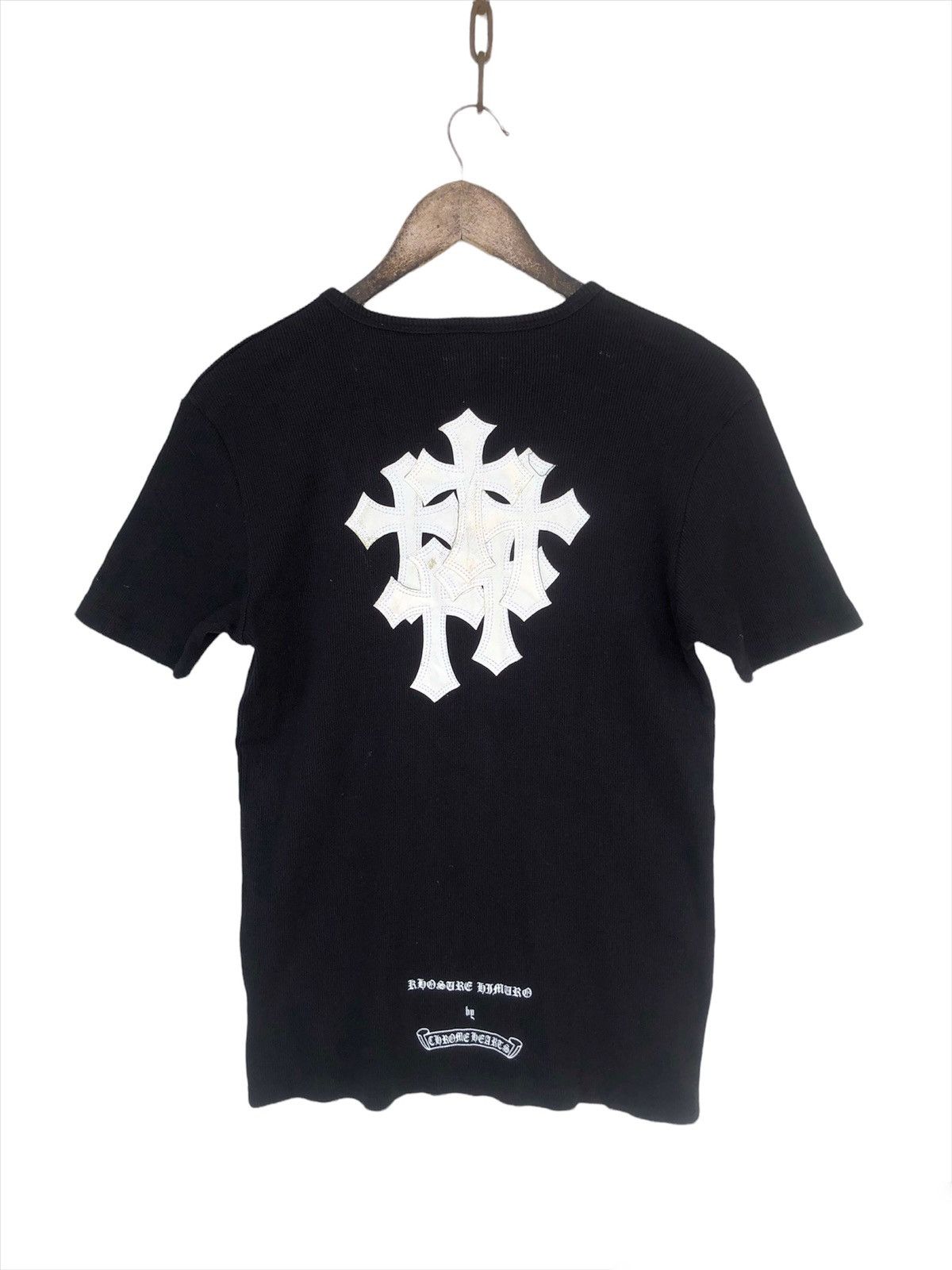 Japanese Brand FAST DEAL🔥Rhosuke Himuro by CH Cross Patch Shirt Size US S / EU 44-46 / 1 - 2 Thumbnail
