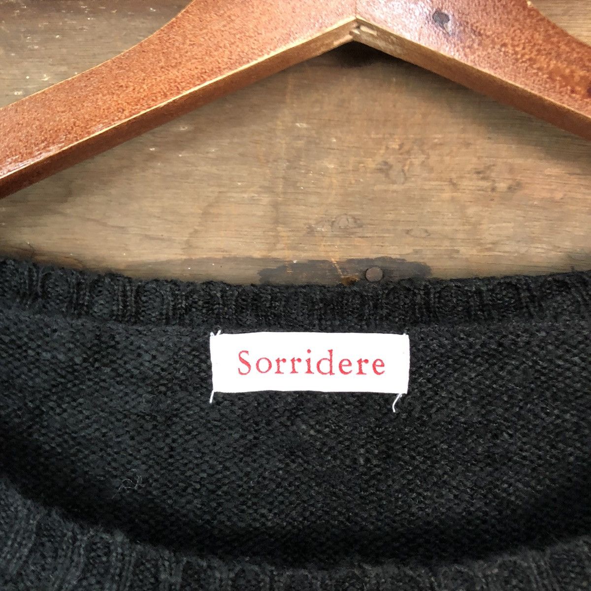 Japanese Brand Sorriders Vintage diamond Black White Knitwear #004 Size US M / EU 48-50 / 2 - 6 Thumbnail