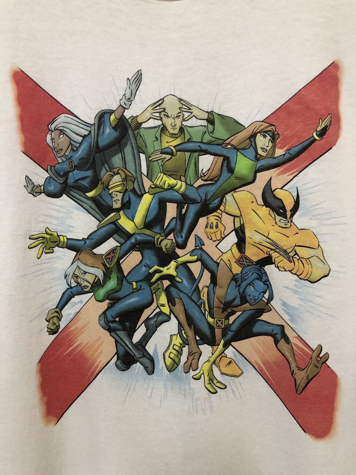 Marvel Comics × Vintage Vintage 00s Marvel Comics Characters Nice Print Tee Shirt Size US XL / EU 56 / 4 - 1 Thumbnail