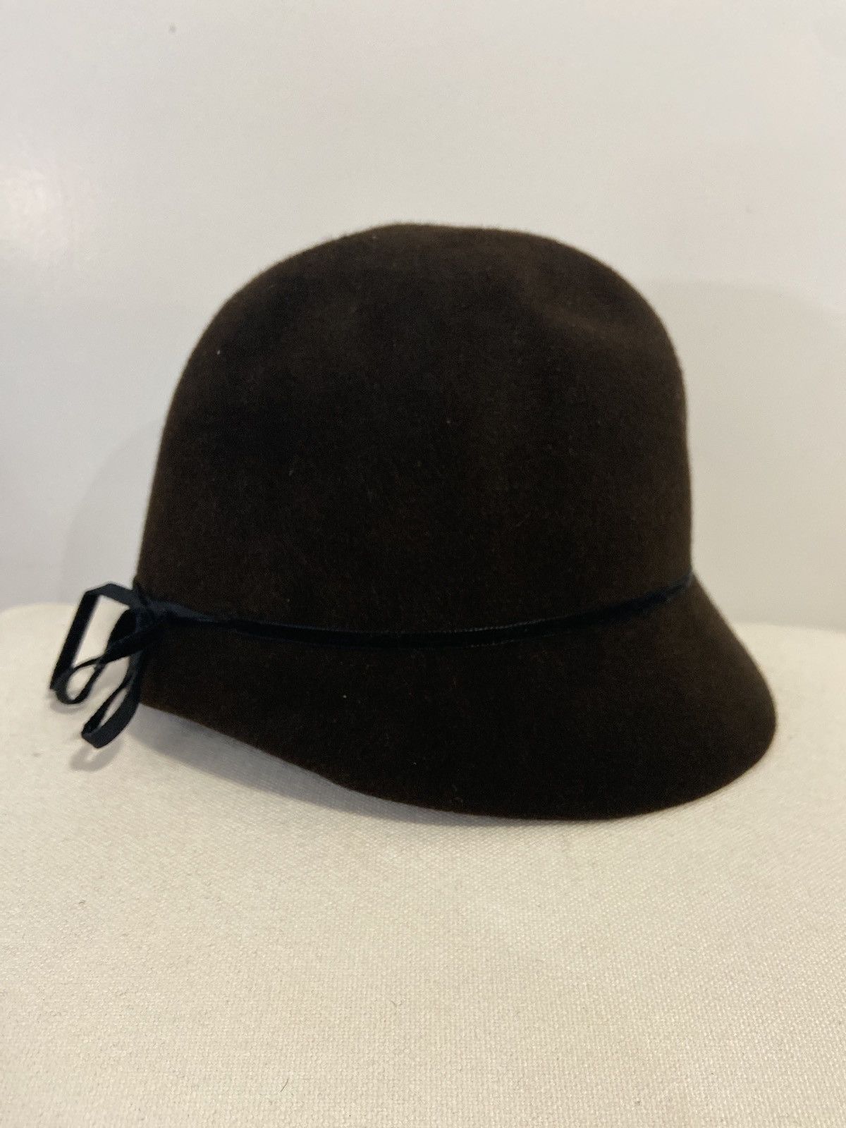 Paul Harnden Shoemakers WINDOW LICKER HAT NO BRIM WOOL LINEN TWEED 