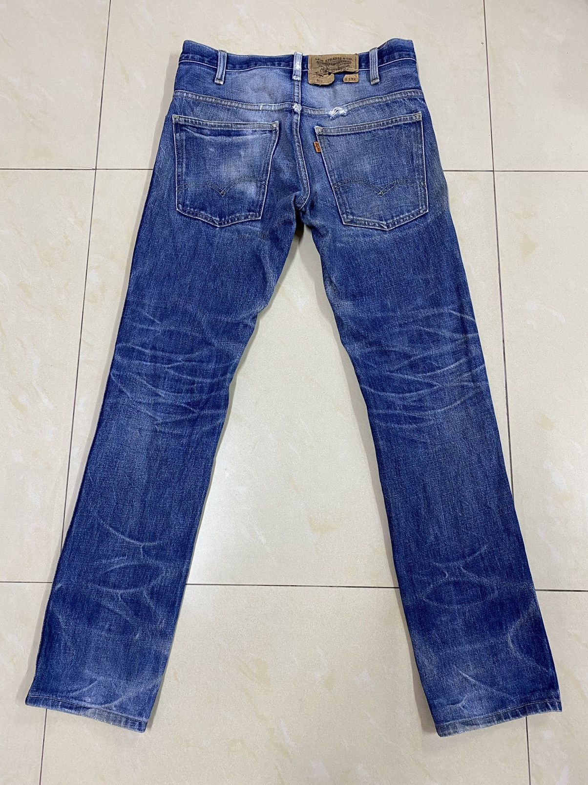 Levi's × Levi's Vintage Clothing Levis Super Slim 606 Nice Faded