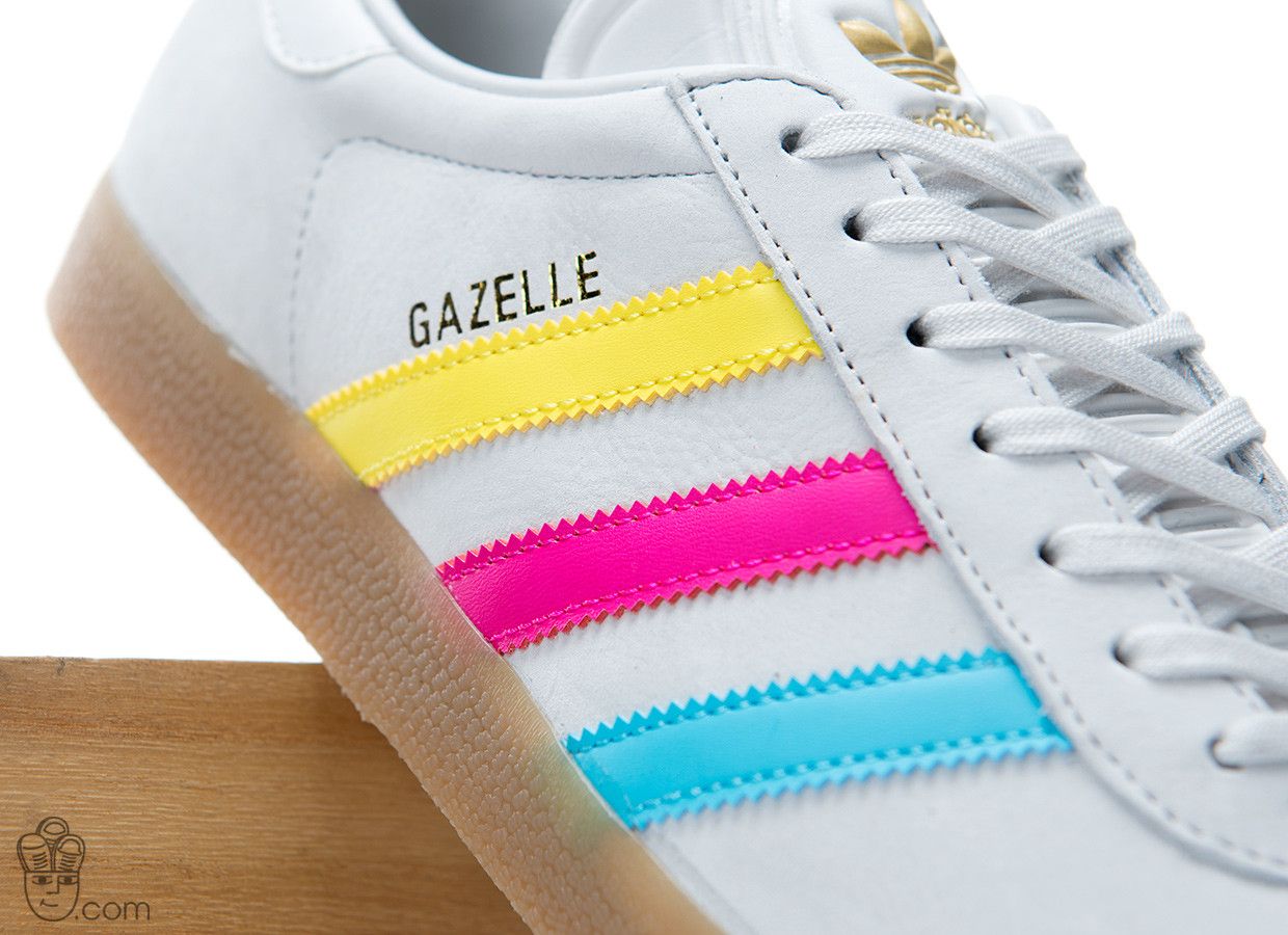adidas gazelle silver green womens Gucci Tricolor X Adidas Vintage GG Gazelle Sneaker 7.5  THE CLOSET