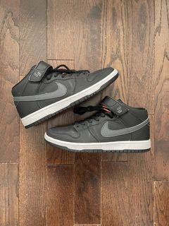 Sb orange label dunk mid outlet pro iso black/white-black-fresh water