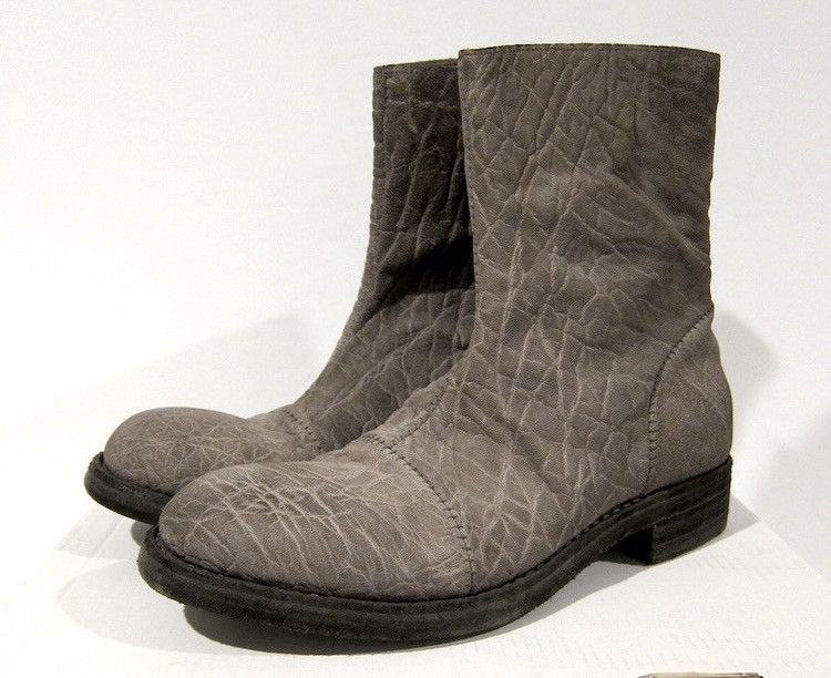 Isaac Sellam Experience Isaac Sellam Experience Handmade Exotic Grey Leather boots