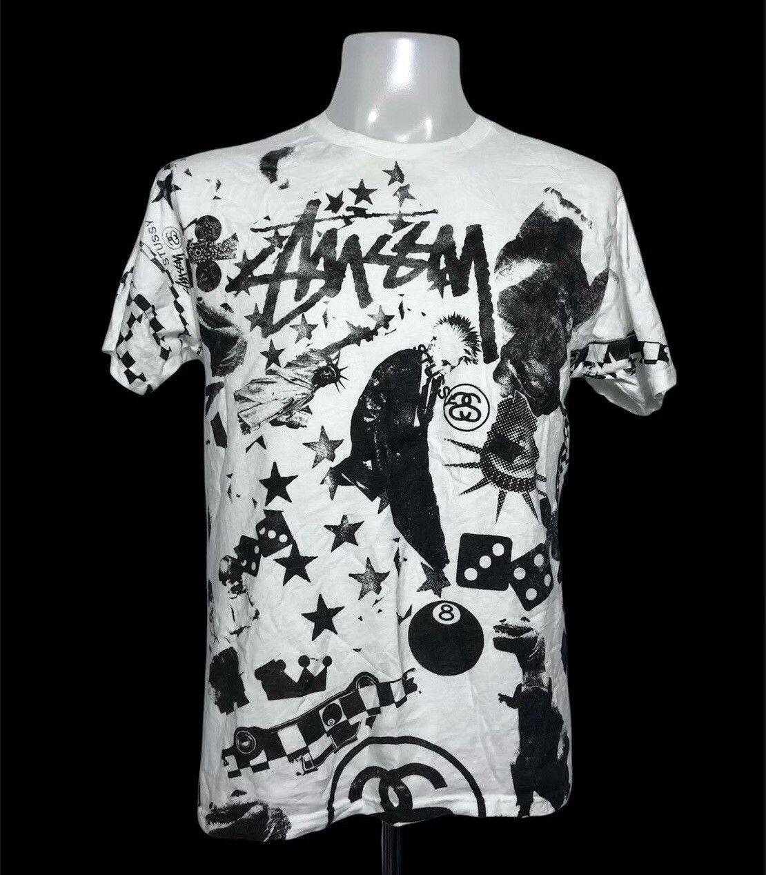 Streetwear × Stussy × Vintage Vintage stussy air force mid