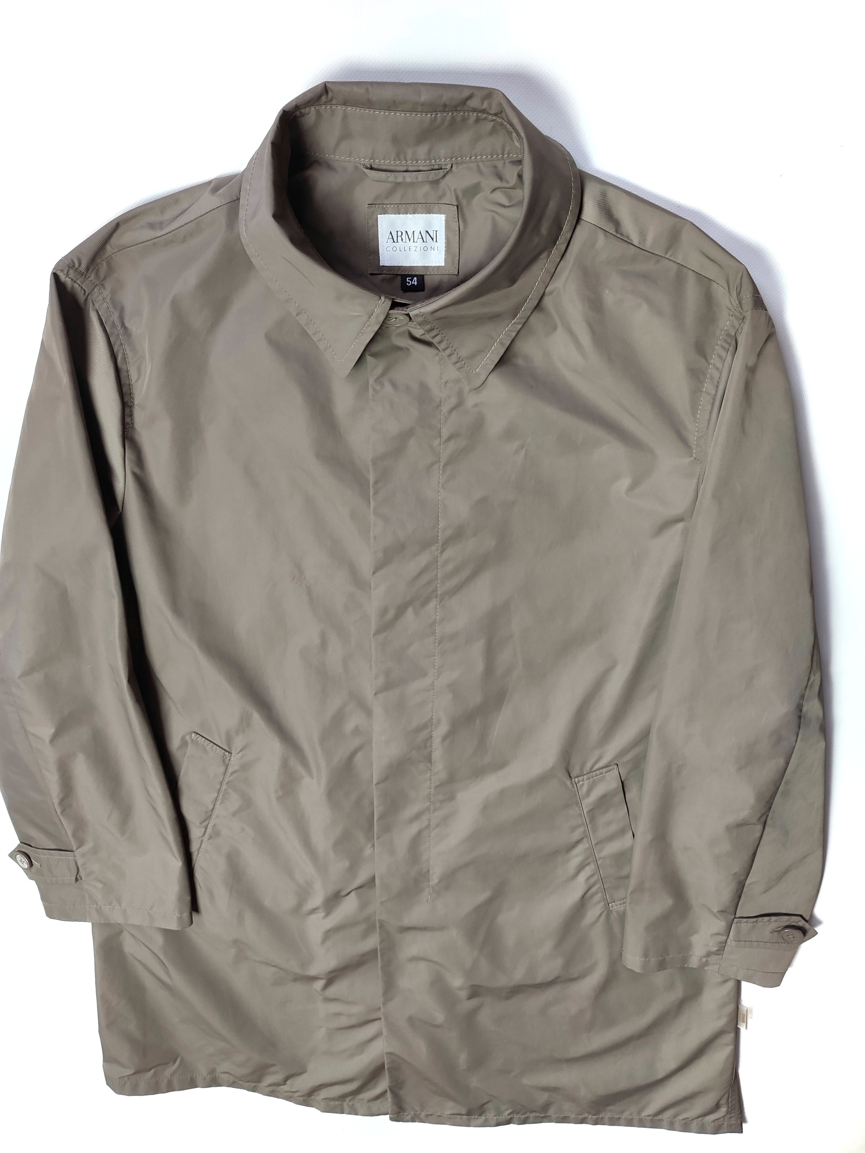 Armani Armani Collezioni Waterproof Coat Size US XL / EU 56 / 4 - 4 Thumbnail