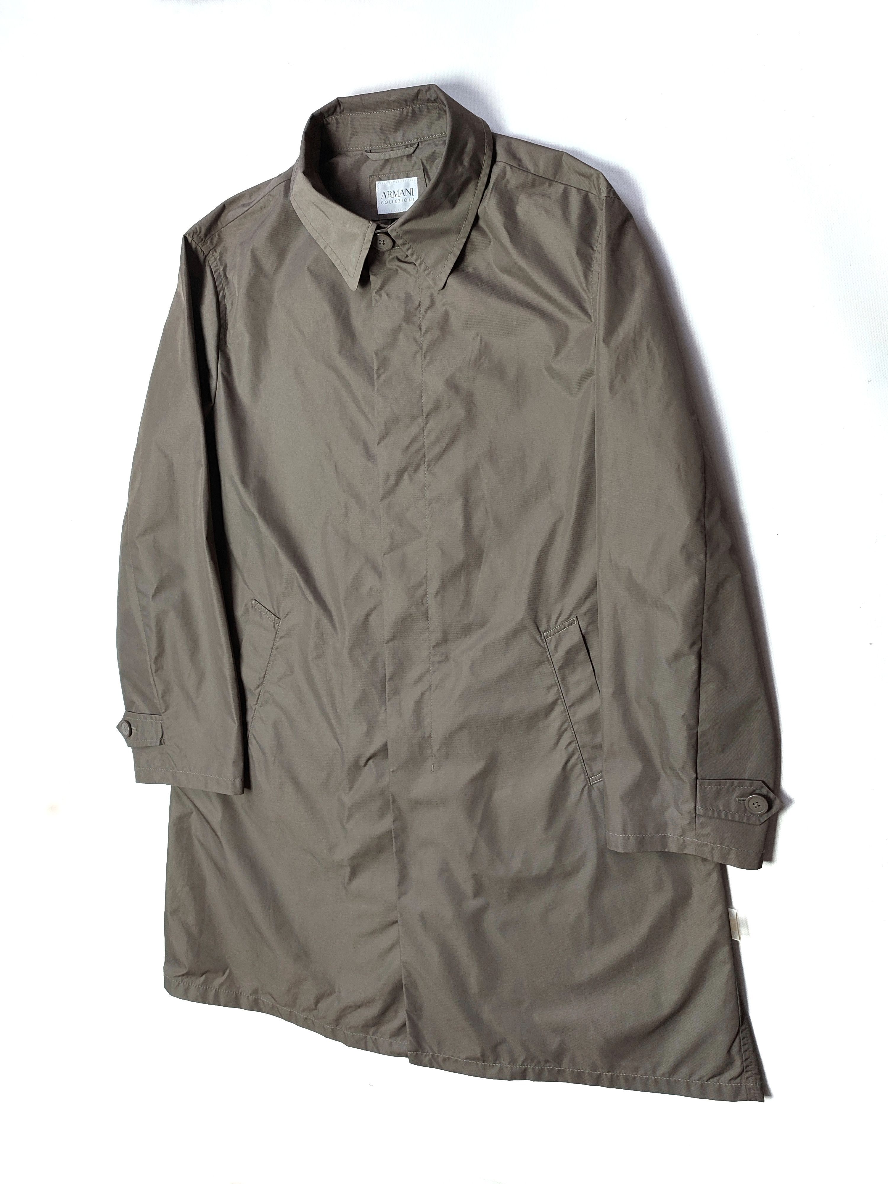 Armani Armani Collezioni Waterproof Coat Size US XL / EU 56 / 4 - 1 Thumbnail