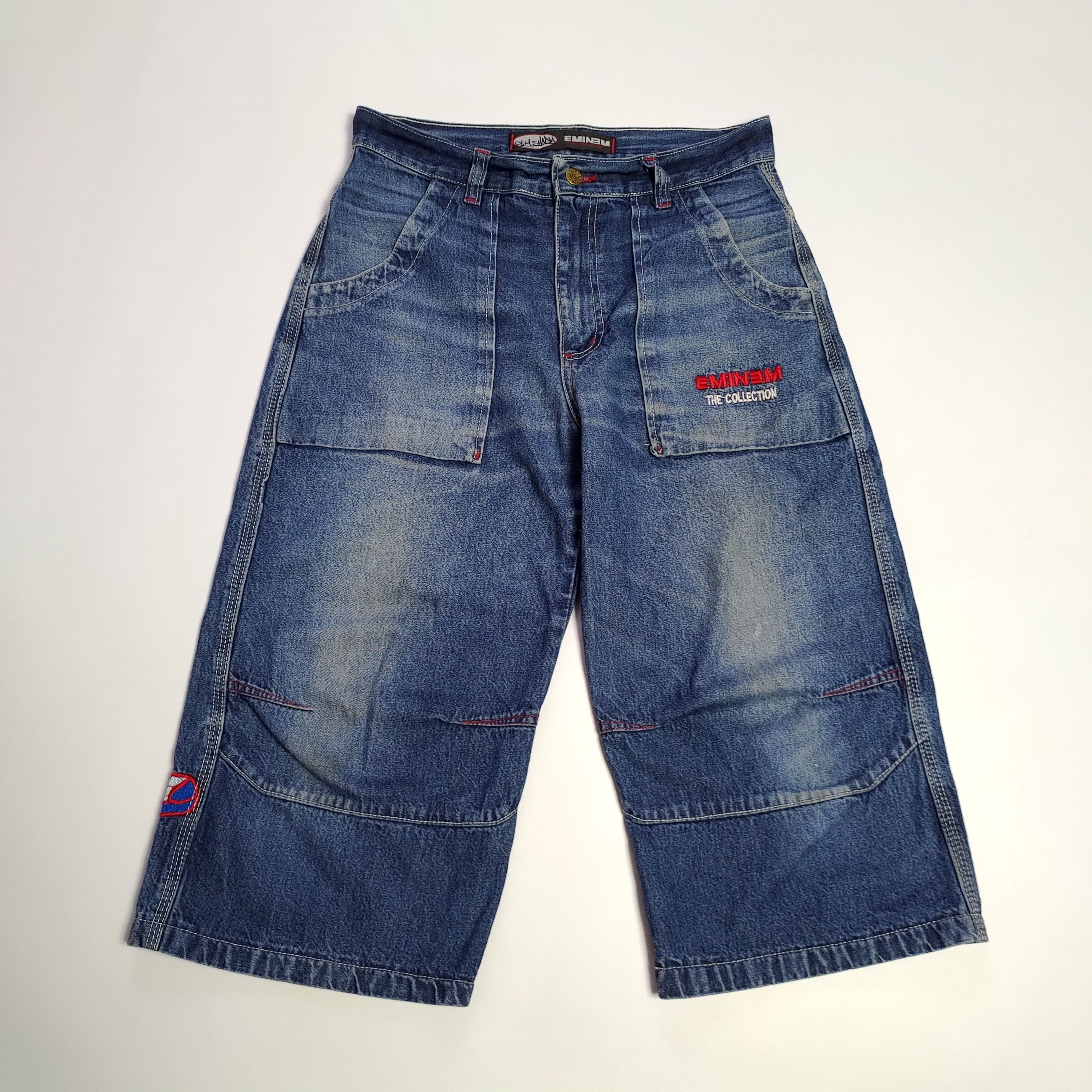 Eminem Vintage EMINEM jeans shorts Size US 30 / EU 46 - 2 Thumbnail
