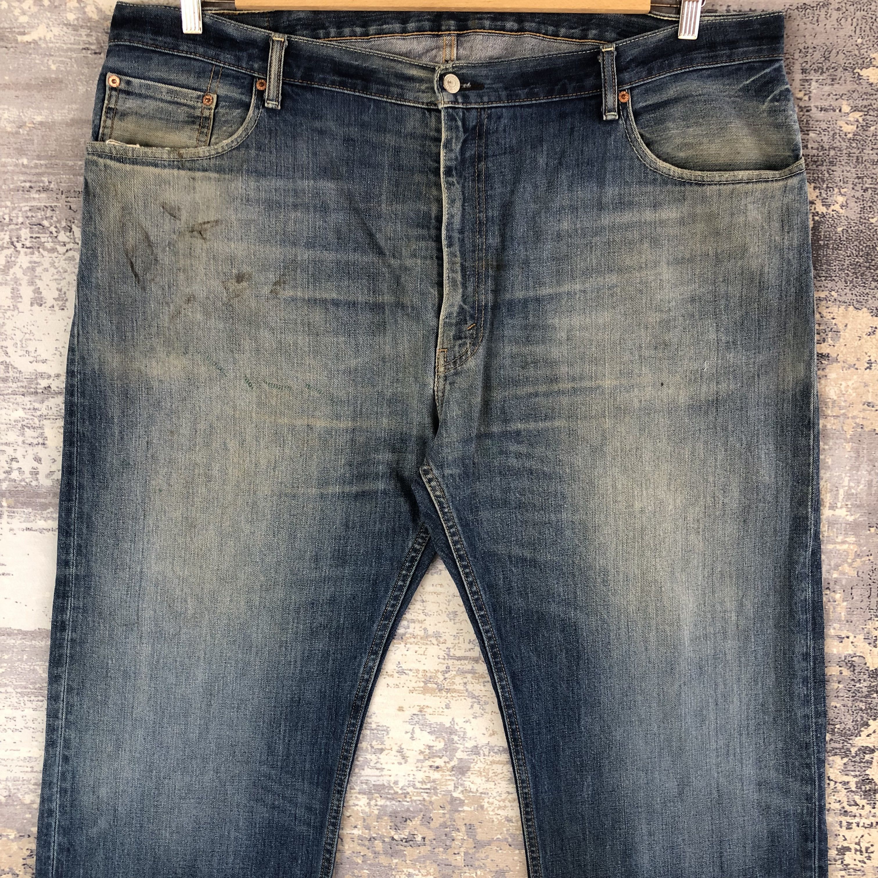 Jean Vintage Levis 559 Baggy Jeans Oversized Levi's Denim Size US 44 / EU 60 - 3 Thumbnail