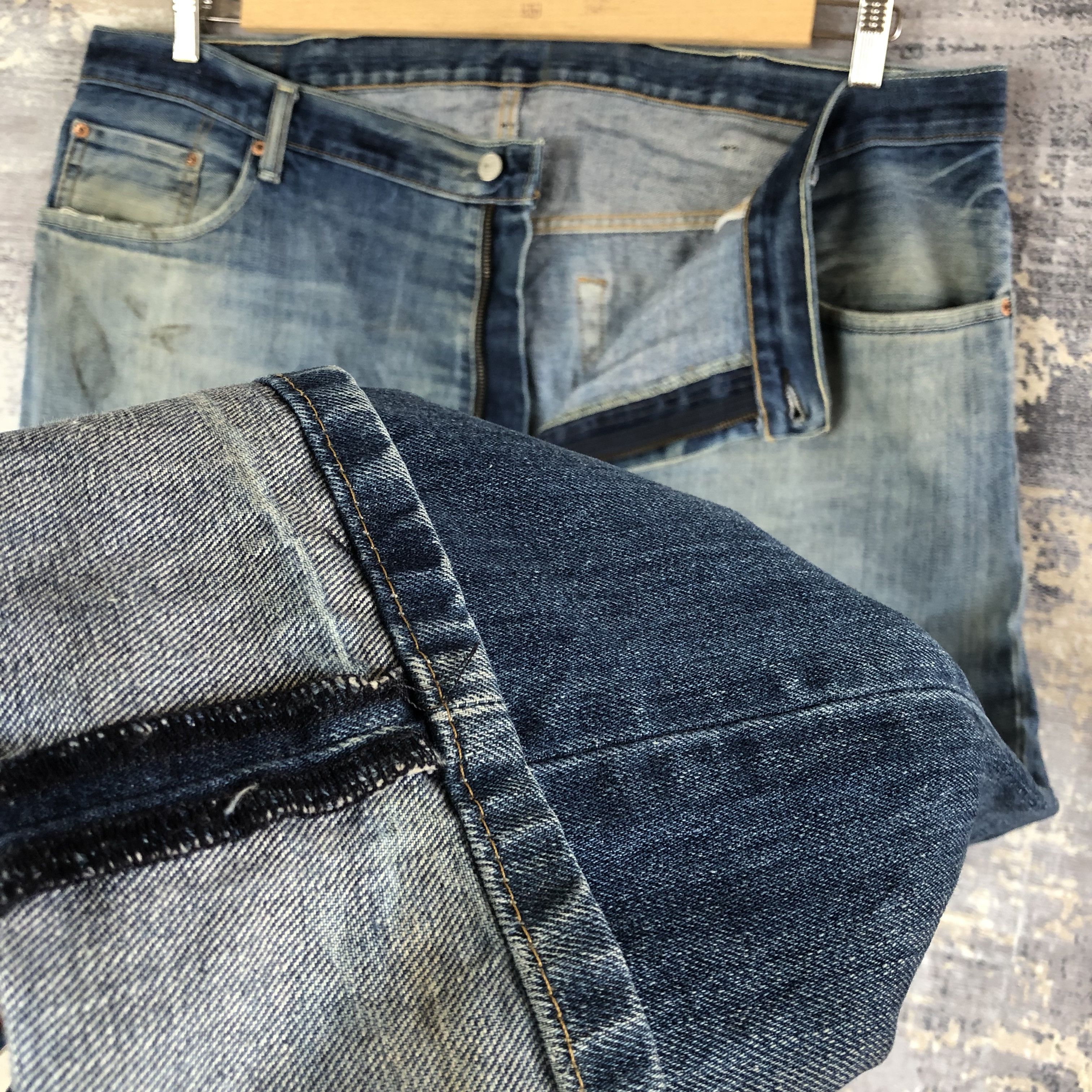 Jean Vintage Levis 559 Baggy Jeans Oversized Levi's Denim Size US 44 / EU 60 - 9 Thumbnail