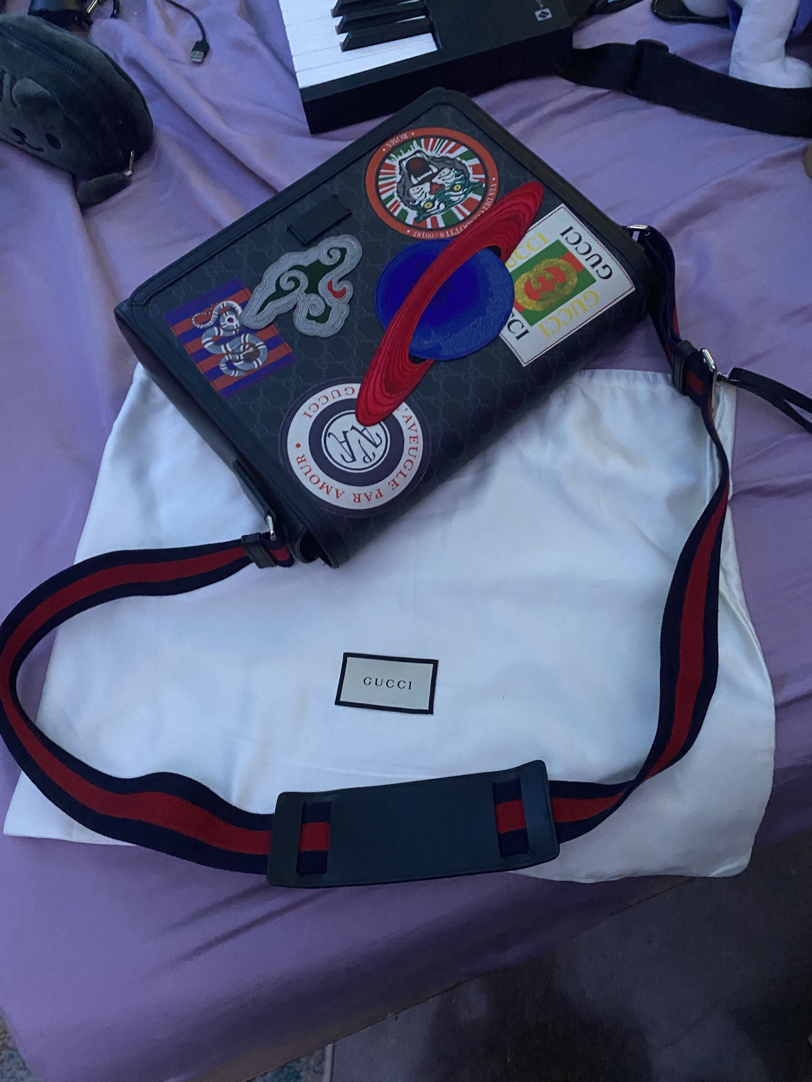 Gucci bag patches clearance
