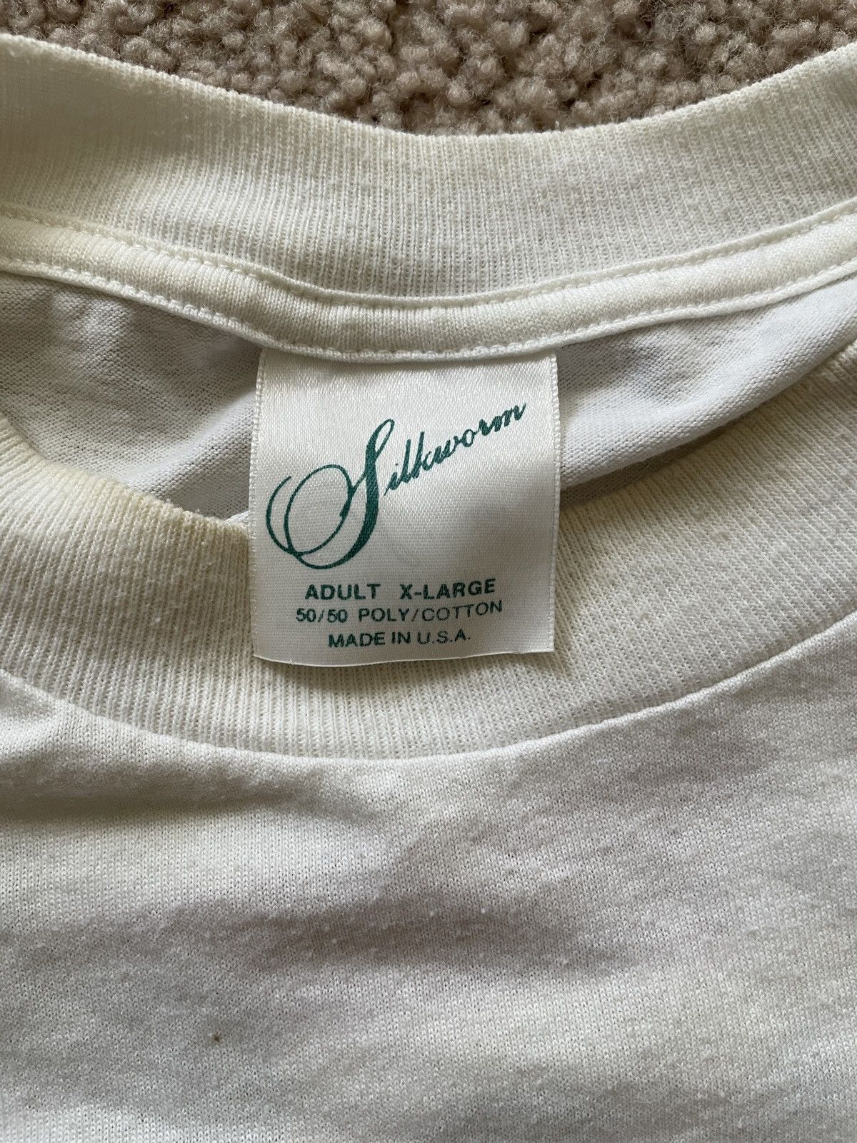 Vintage 1993 vintage t-shirt Size US XL / EU 56 / 4 - 4 Thumbnail