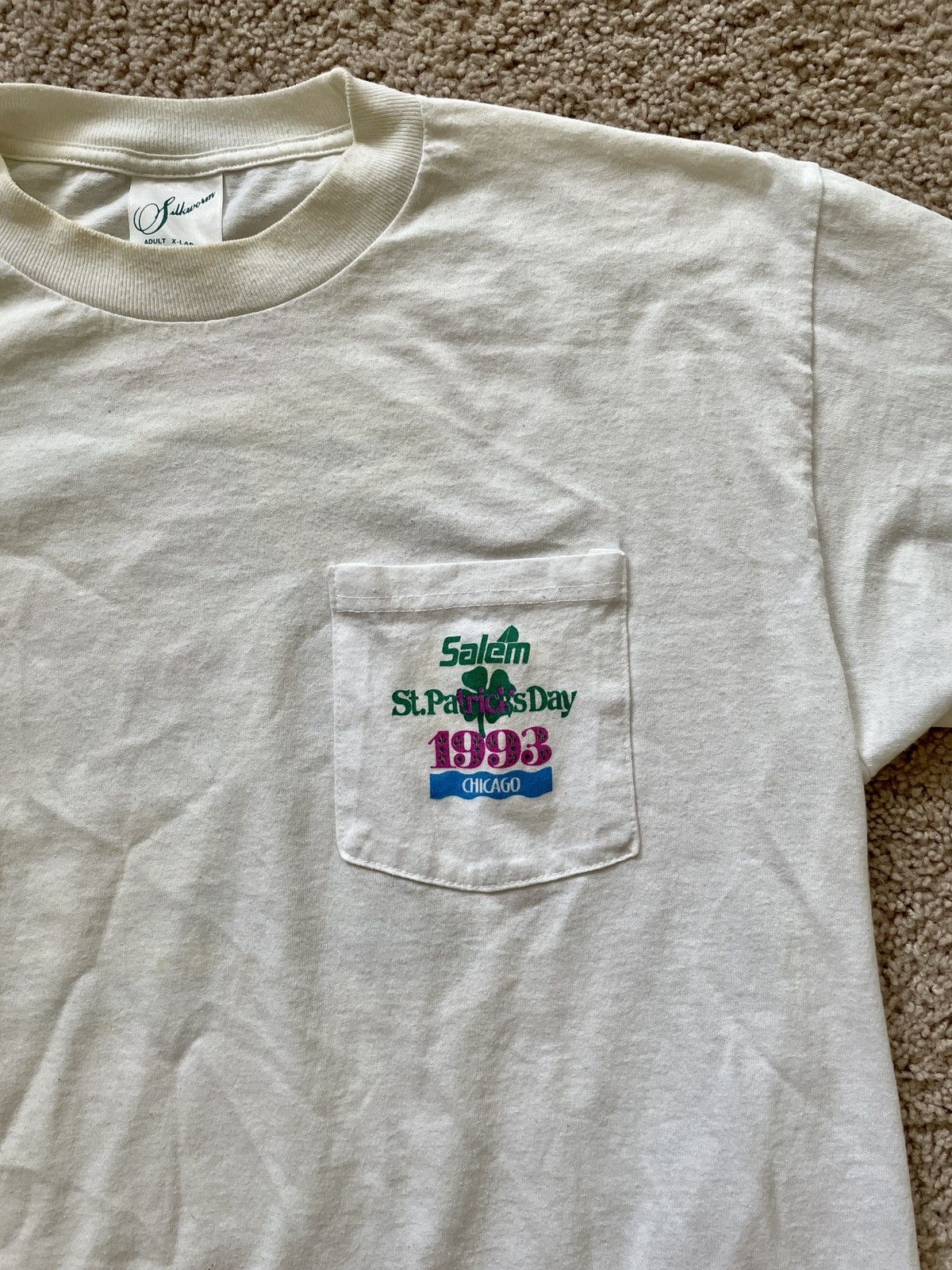 Vintage 1993 vintage t-shirt Size US XL / EU 56 / 4 - 2 Thumbnail