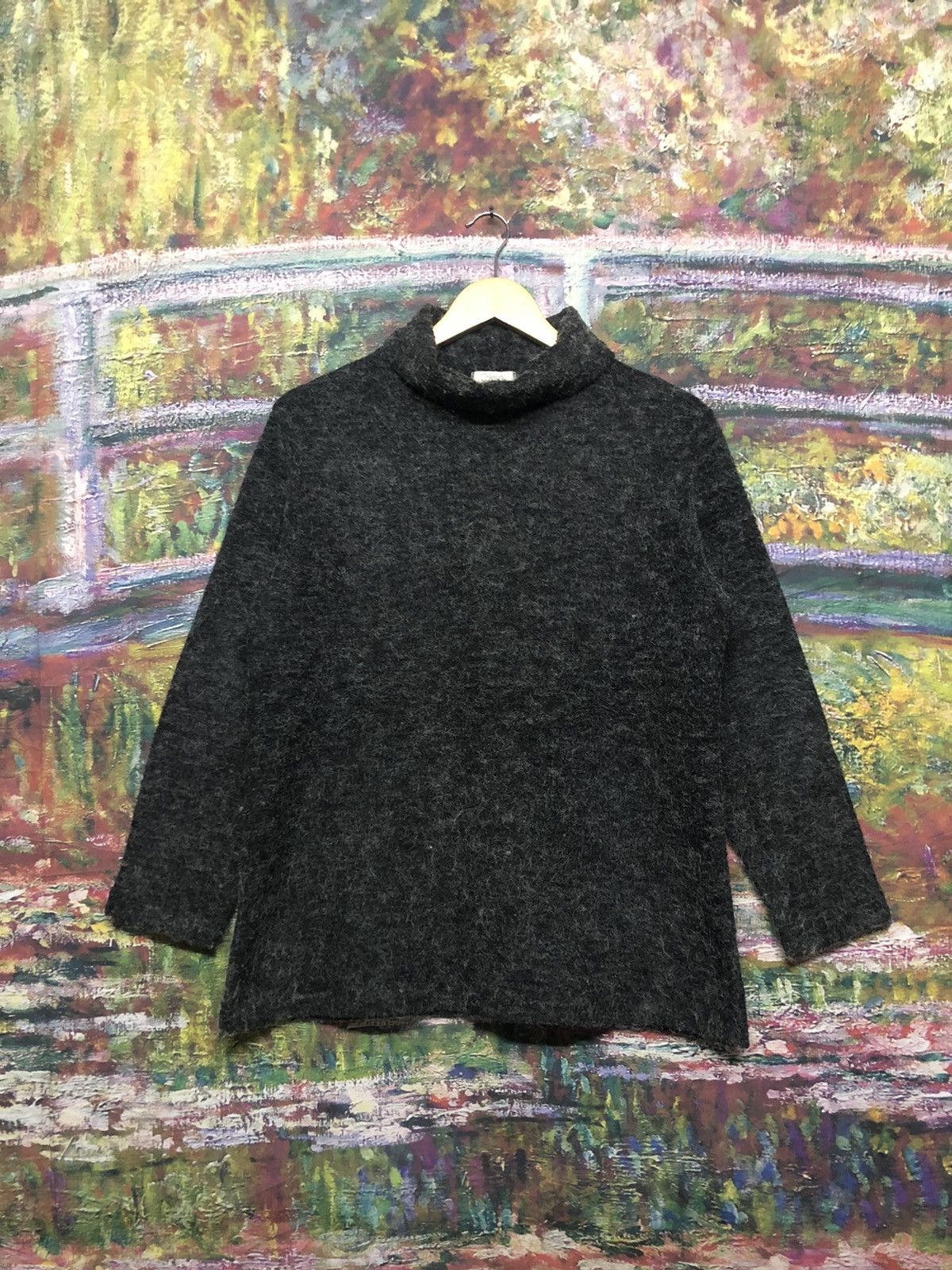 Turtleneck sweater mohair