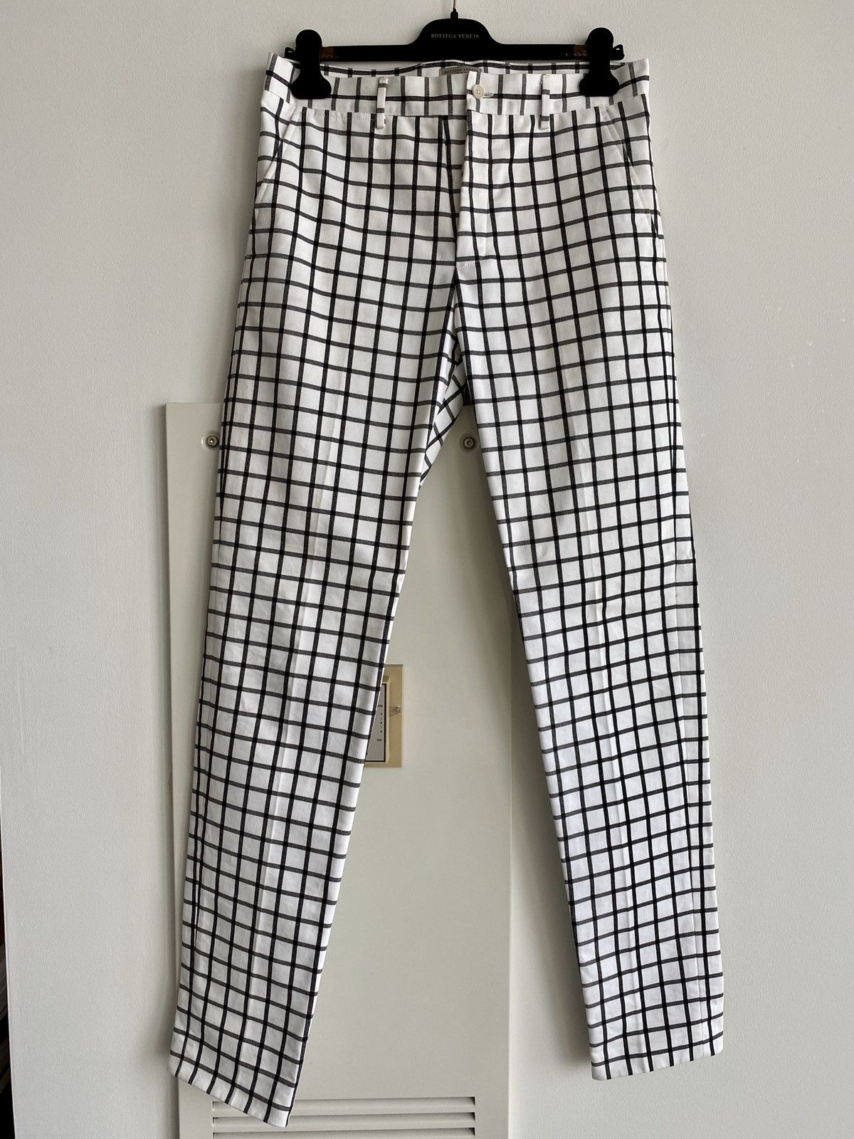 Bottega Veneta Bottega Veneta Super Rare Runway Check Pants Size US 33 - 5 Thumbnail