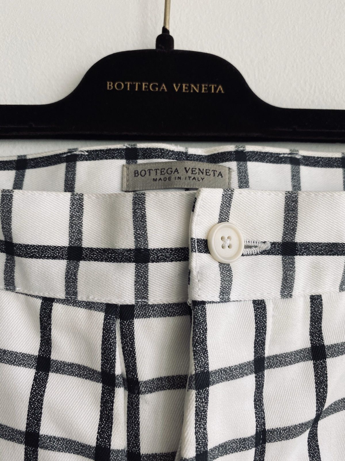 Bottega Veneta Bottega Veneta Super Rare Runway Check Pants Size US 33 - 7 Thumbnail