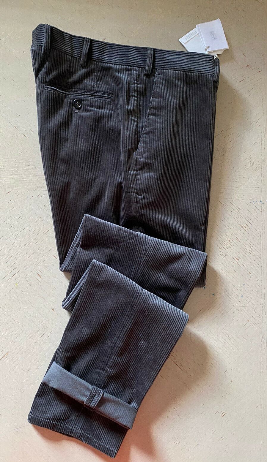 image of Brunello Cucinelli Pant In Dark Gray, Men's (Size 36)