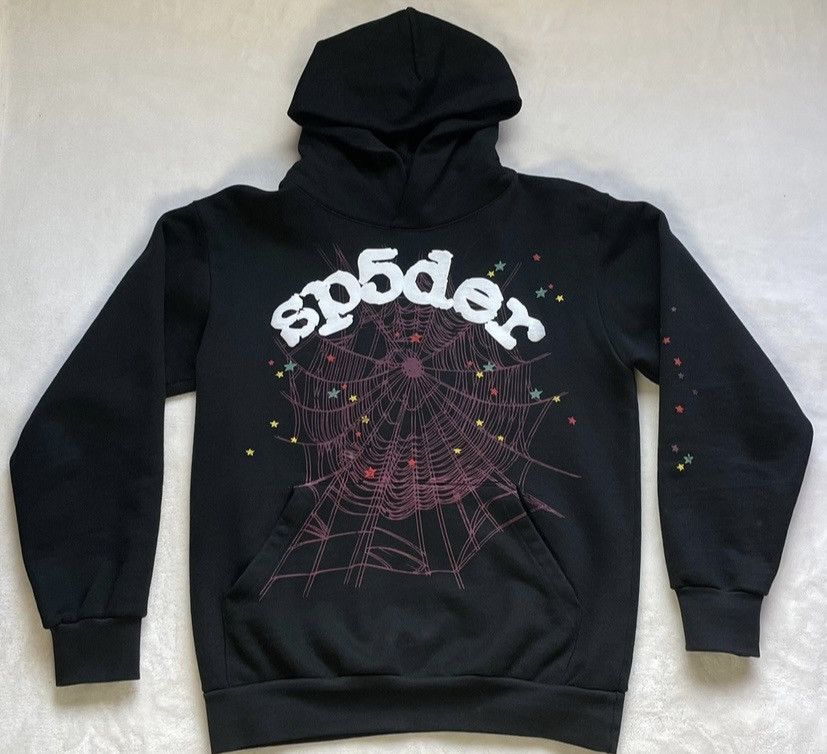 Spider Worldwide Black Spider Worldwide x Young Thug Web Suit Hoodie ...