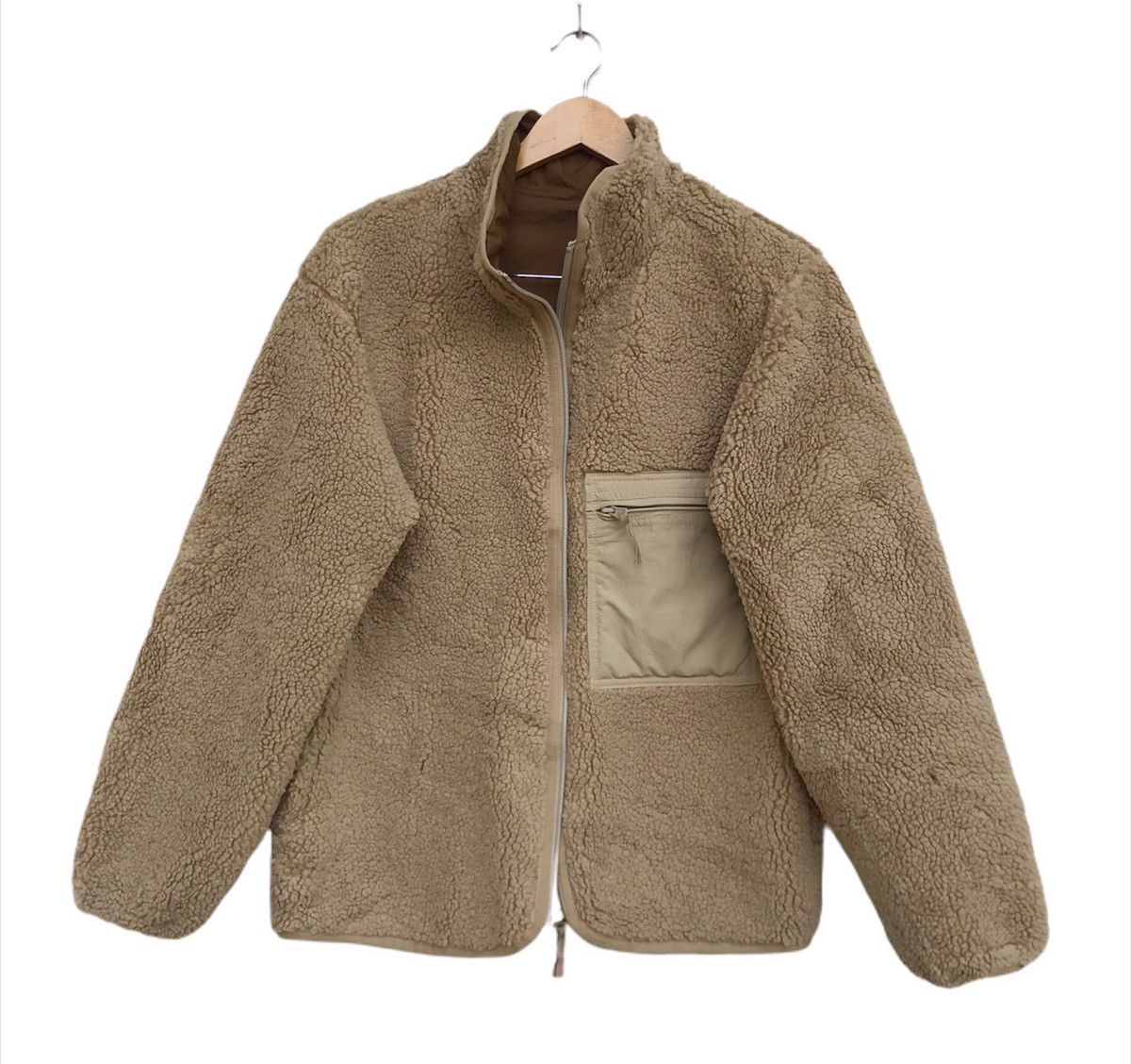 Lemaire × Uniqlo Lemaire X Uniqlo Sherpa Reversible Jacket Size US M / EU 48-50 / 2 - 3 Thumbnail