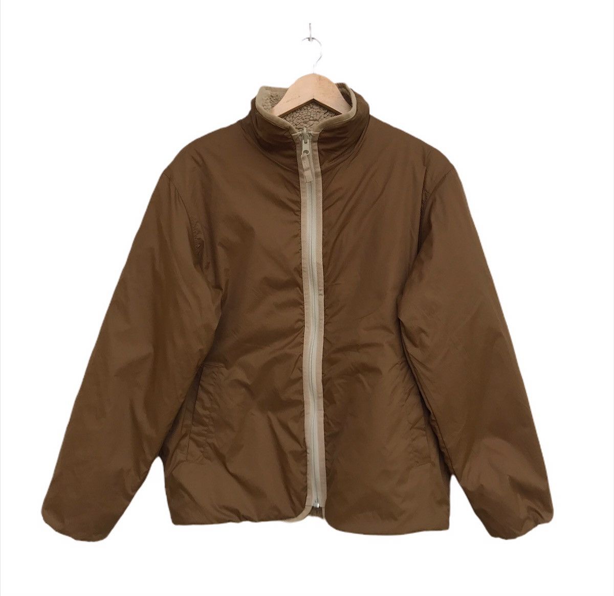 Lemaire × Uniqlo Lemaire X Uniqlo Sherpa Reversible Jacket Size US M / EU 48-50 / 2 - 4 Thumbnail
