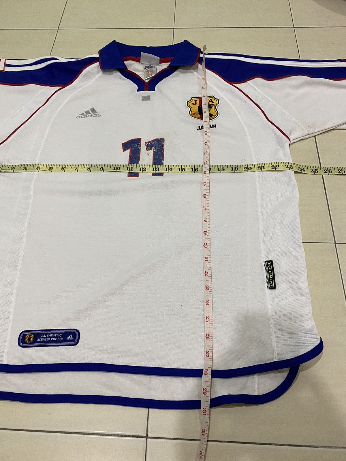 Adidas × Vintage Vintage adidas Japan 2000 away RYUTA jersey Size US L / EU 52-54 / 3 - 12 Thumbnail
