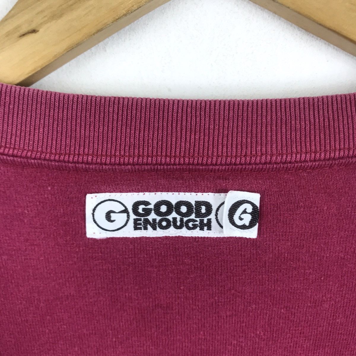Good Enough Vintage Good Enough GDEH Design By Hiroshi Fujiwara Tee Size US M / EU 48-50 / 2 - 6 Thumbnail
