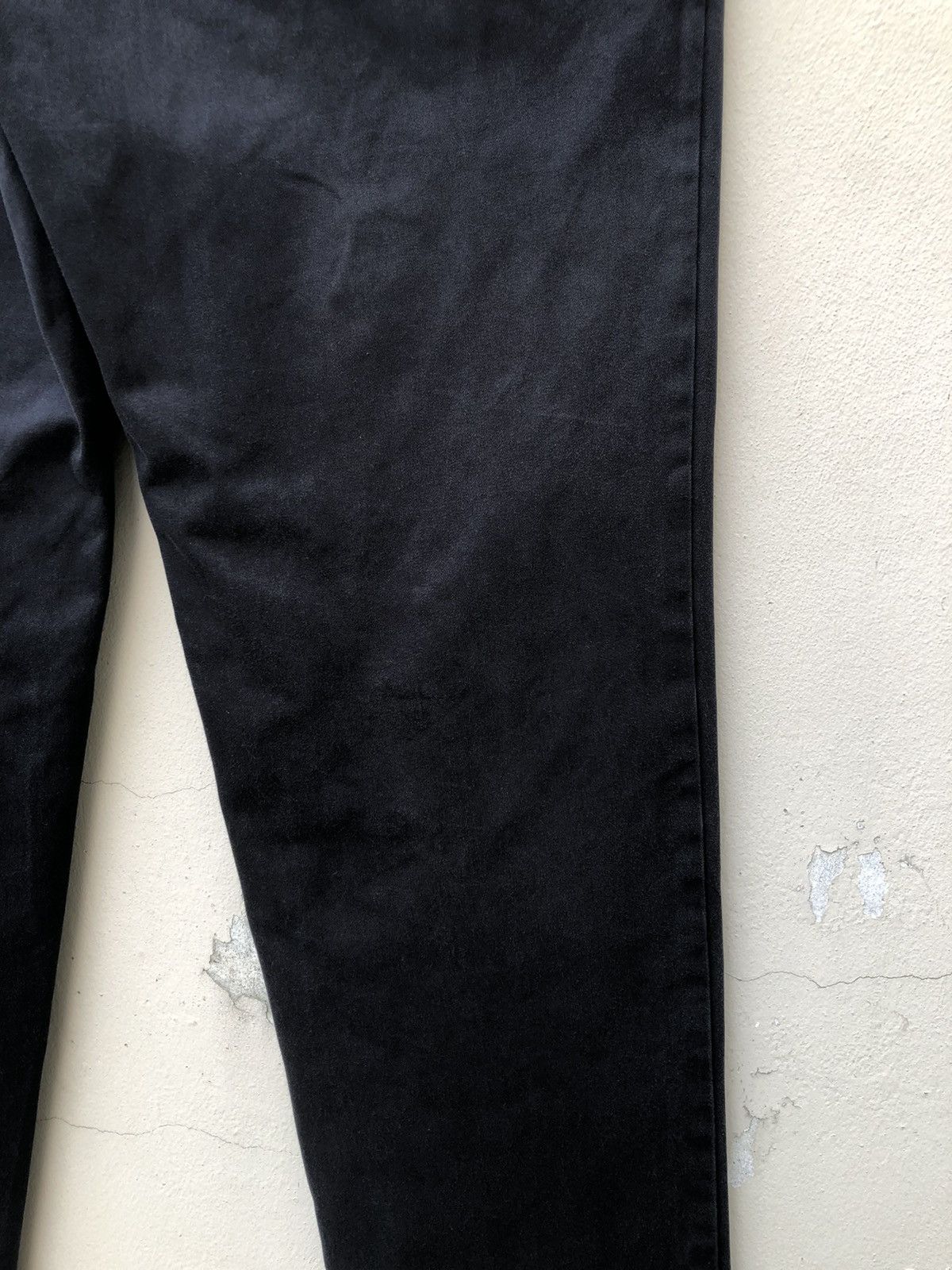 A.P.C. Vintage A.P.C. Made in Poland Sun Faded Black Trouser Pant Size US 30 / EU 46 - 17 Thumbnail