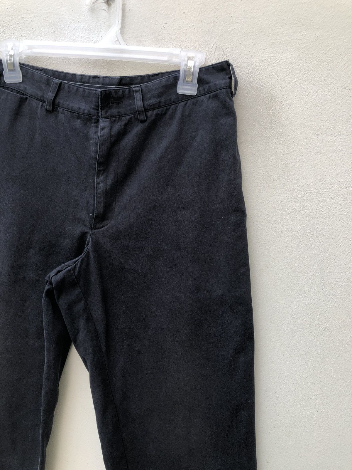 A.P.C. Vintage A.P.C. Made in Poland Sun Faded Black Trouser Pant Size US 30 / EU 46 - 9 Thumbnail