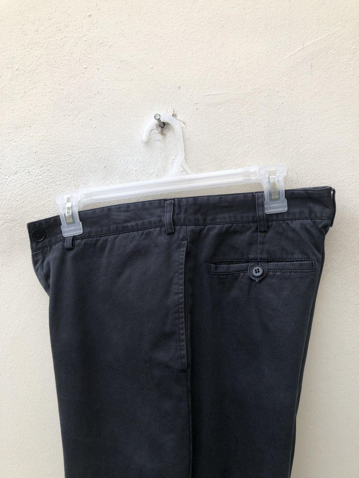 A.P.C. Vintage A.P.C. Made in Poland Sun Faded Black Trouser Pant Size US 30 / EU 46 - 20 Thumbnail
