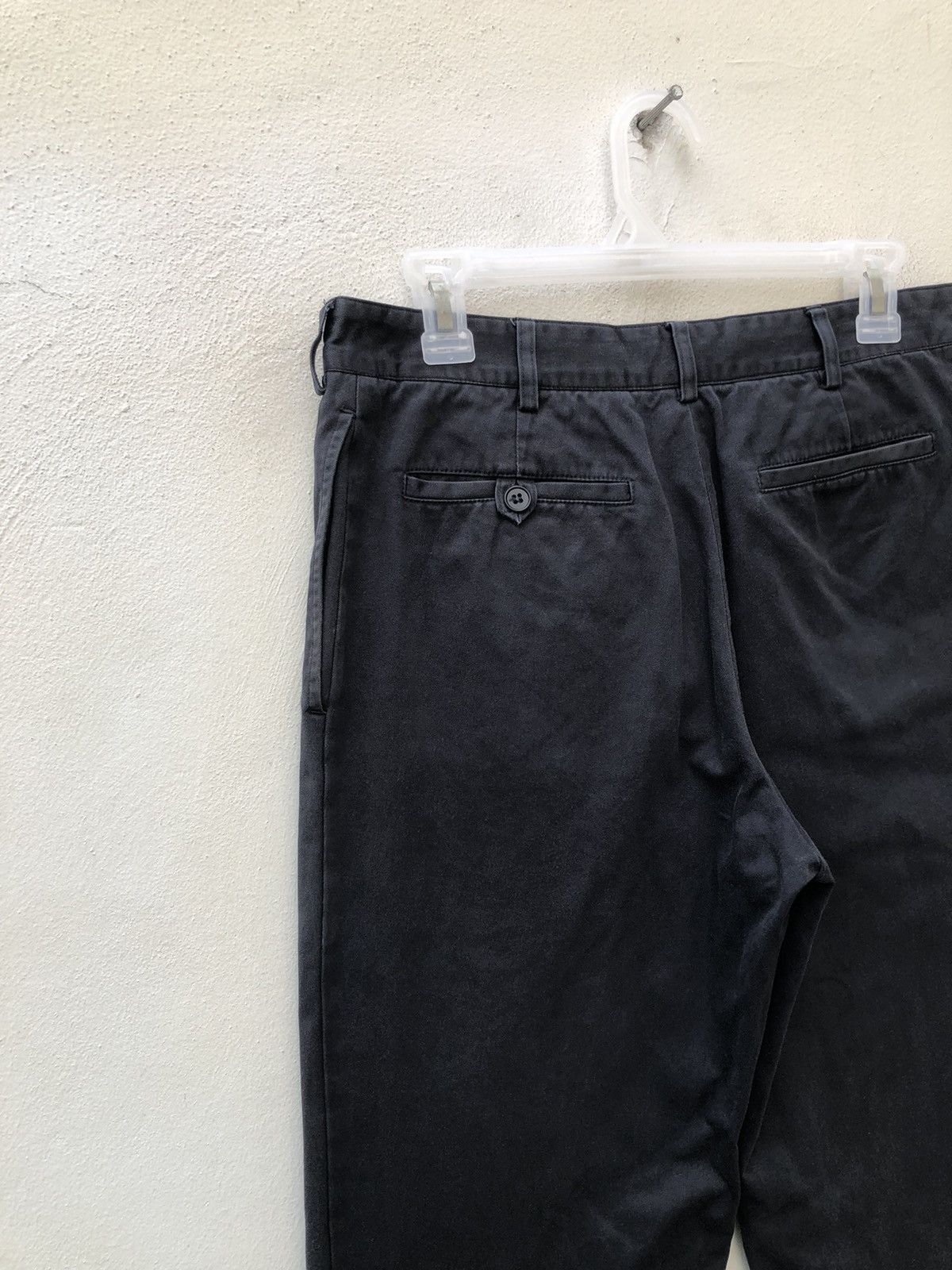 A.P.C. Vintage A.P.C. Made in Poland Sun Faded Black Trouser Pant Size US 30 / EU 46 - 13 Thumbnail