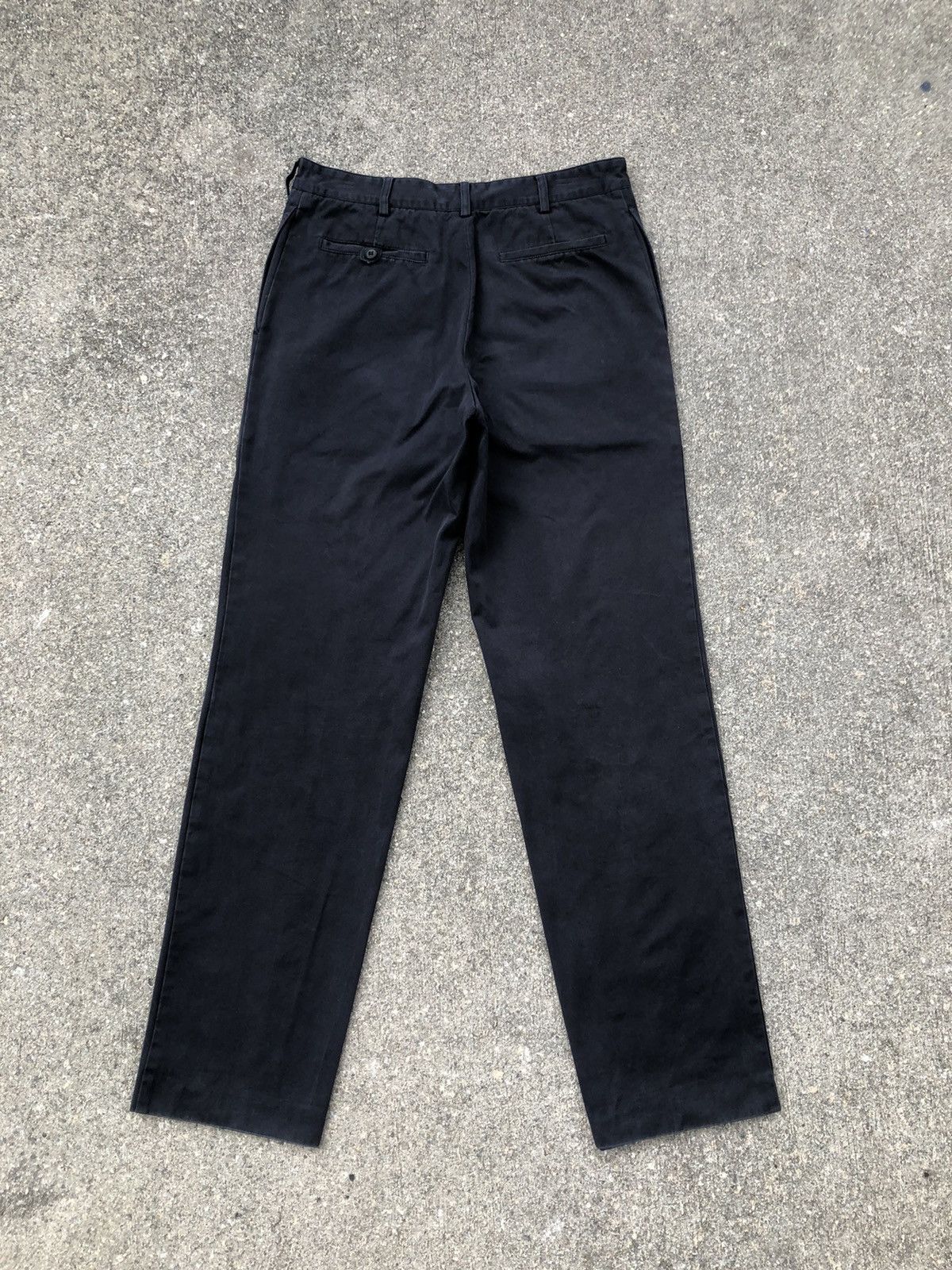 A.P.C. Vintage A.P.C. Made in Poland Sun Faded Black Trouser Pant Size US 30 / EU 46 - 2 Thumbnail