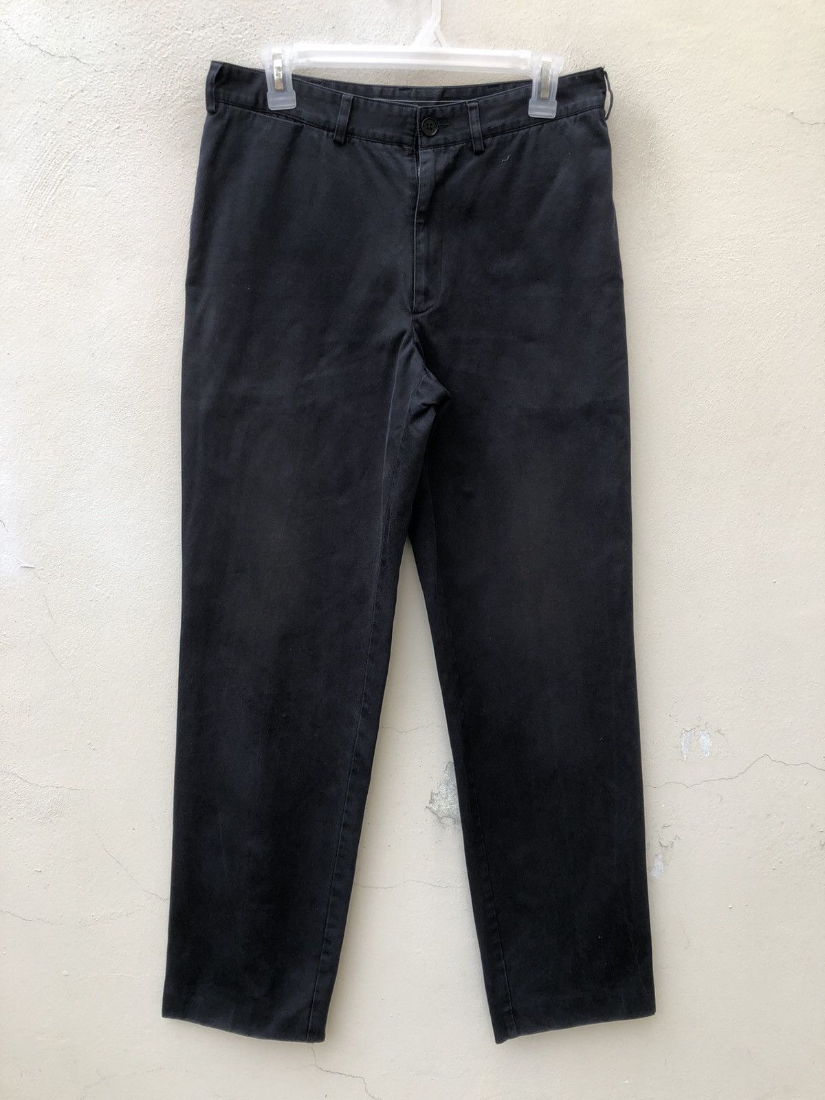 A.P.C. Vintage A.P.C. Made in Poland Sun Faded Black Trouser Pant Size US 30 / EU 46 - 3 Thumbnail