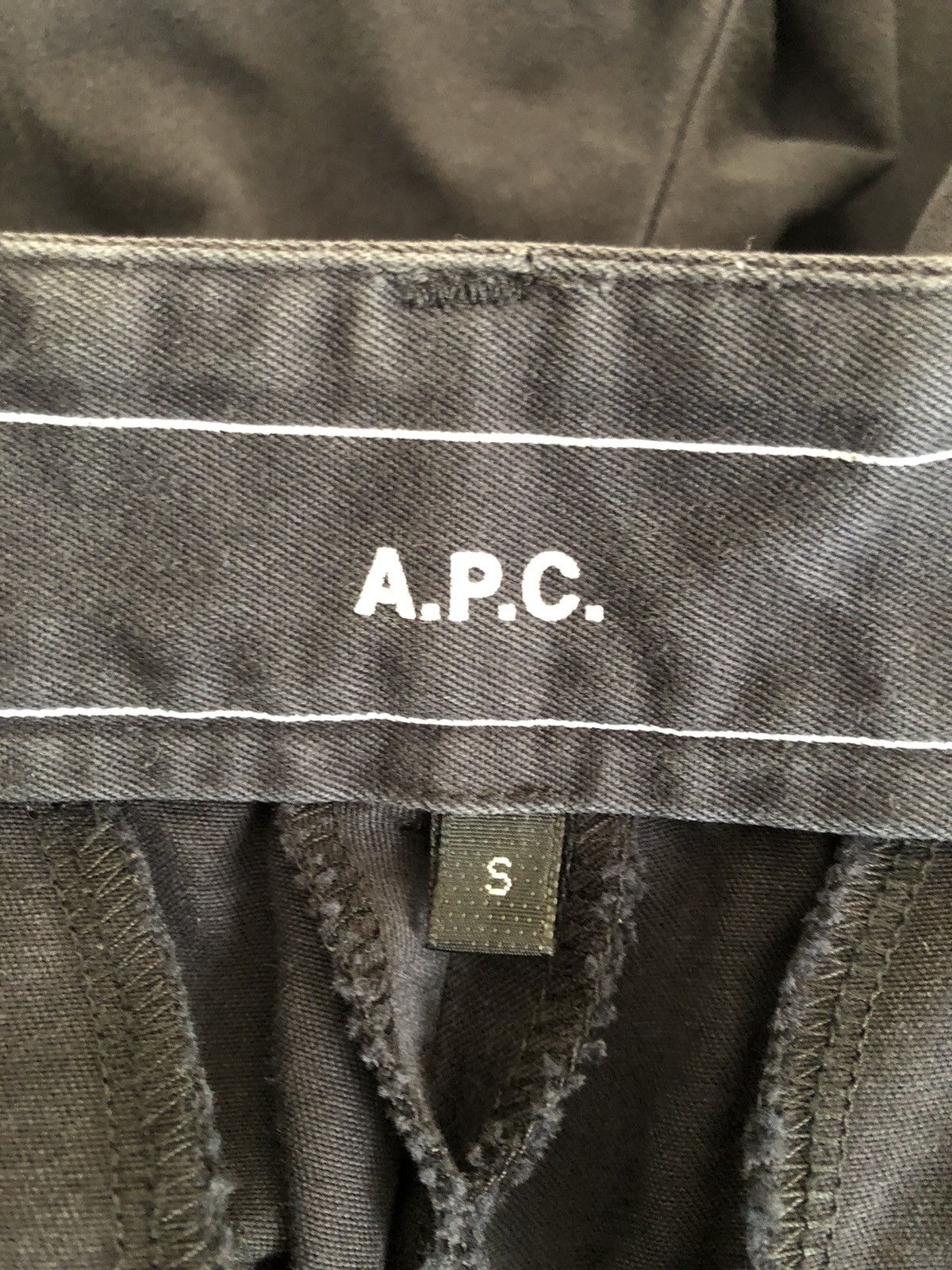 A.P.C. Vintage A.P.C. Made in Poland Sun Faded Black Trouser Pant Size US 30 / EU 46 - 21 Thumbnail