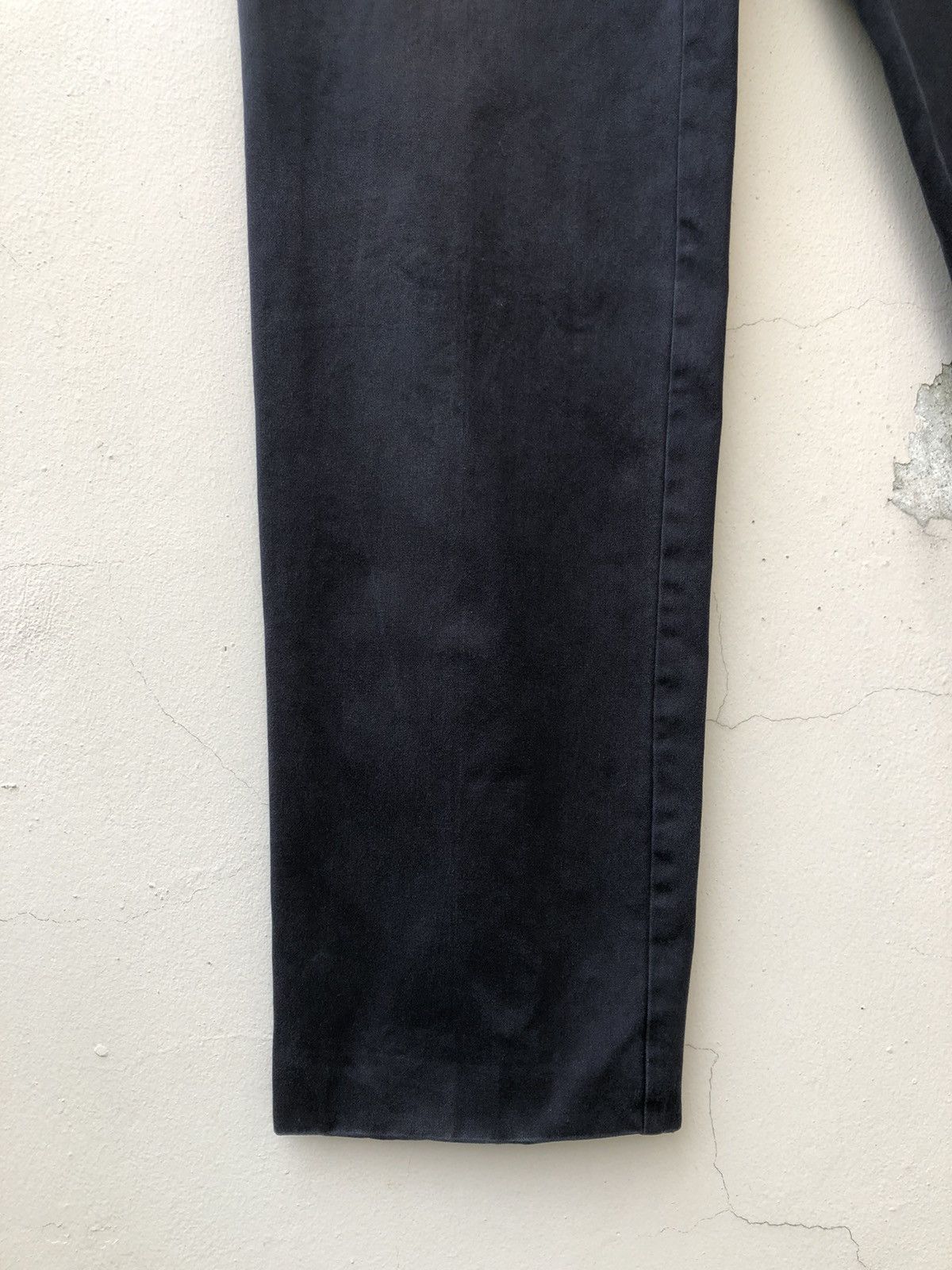 A.P.C. Vintage A.P.C. Made in Poland Sun Faded Black Trouser Pant Size US 30 / EU 46 - 7 Thumbnail