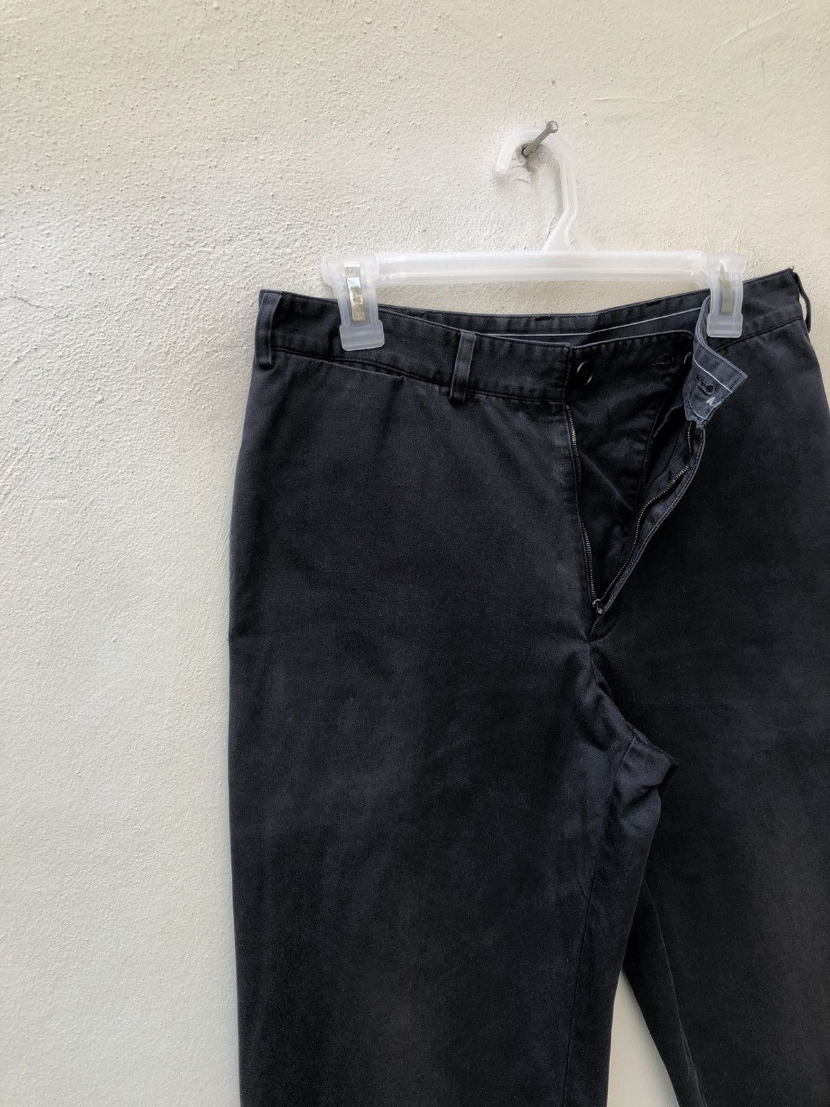 A.P.C. Vintage A.P.C. Made in Poland Sun Faded Black Trouser Pant Size US 30 / EU 46 - 5 Thumbnail