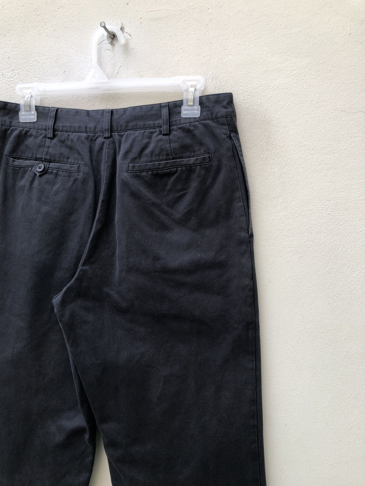 A.P.C. Vintage A.P.C. Made in Poland Sun Faded Black Trouser Pant Size US 30 / EU 46 - 16 Thumbnail