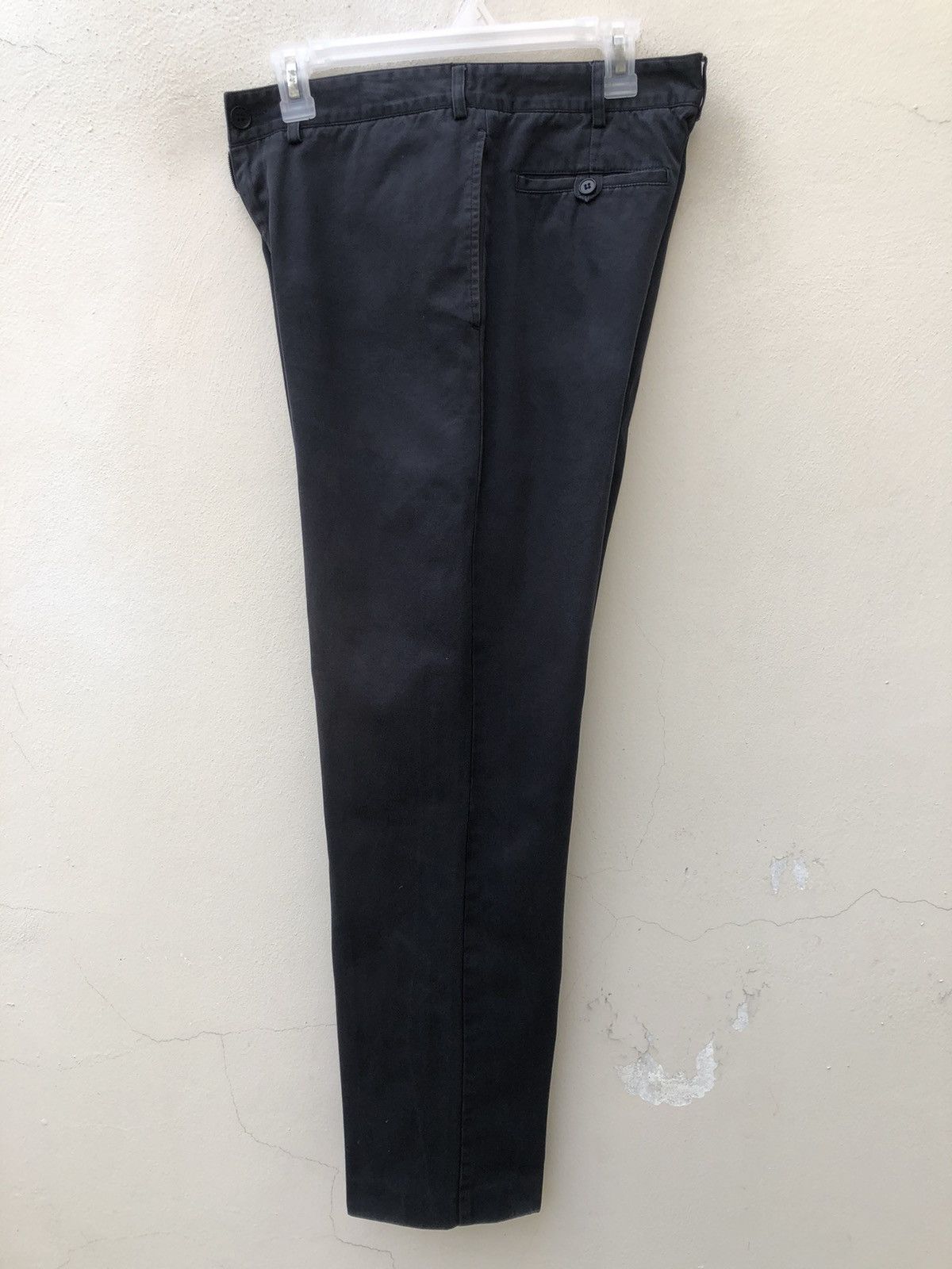 A.P.C. Vintage A.P.C. Made in Poland Sun Faded Black Trouser Pant Size US 30 / EU 46 - 19 Thumbnail