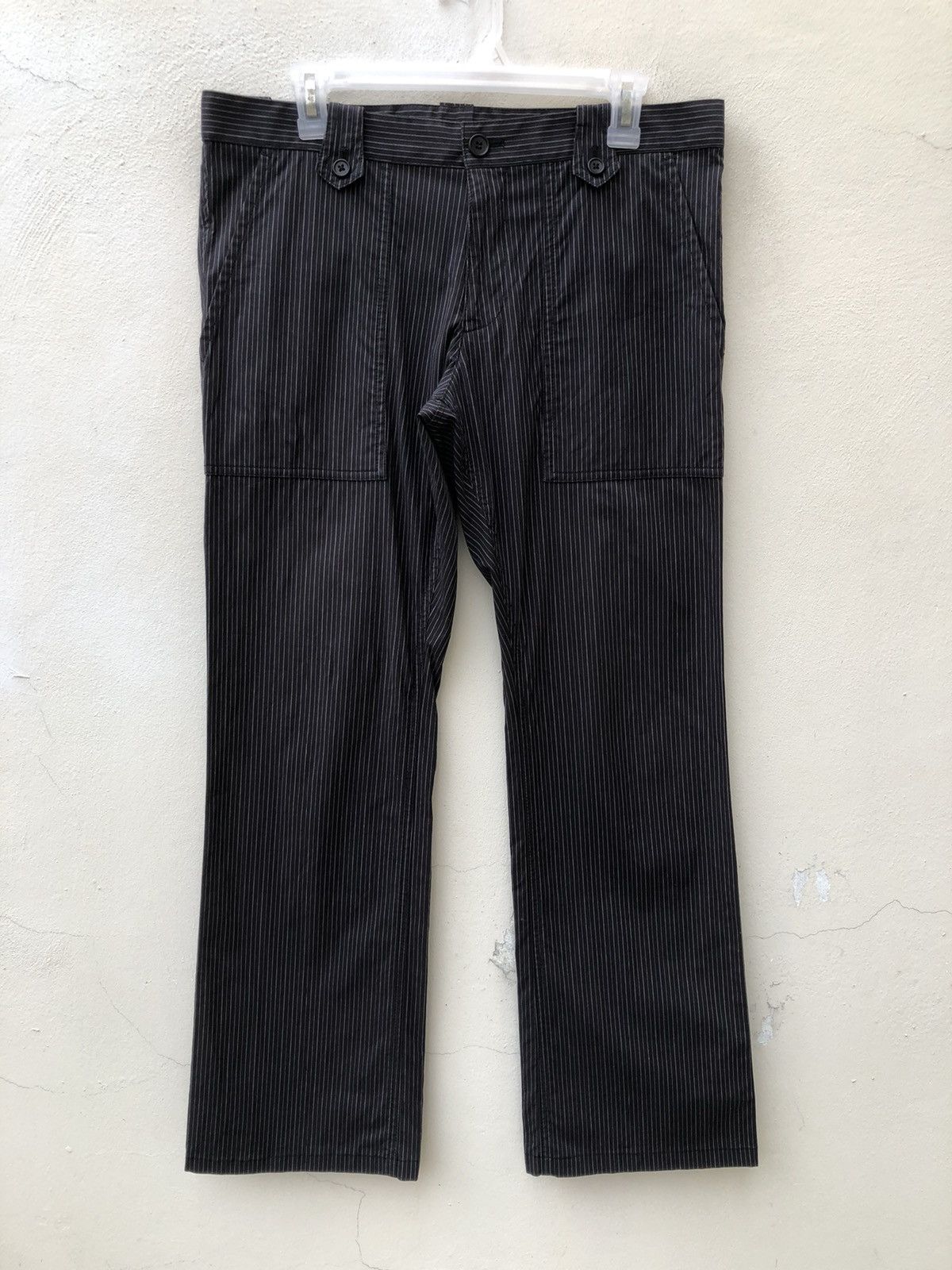 Paul Smith Vintage Paul Smith Stretch Striped Flare Pant Size US 32 / EU 48 - 3 Thumbnail