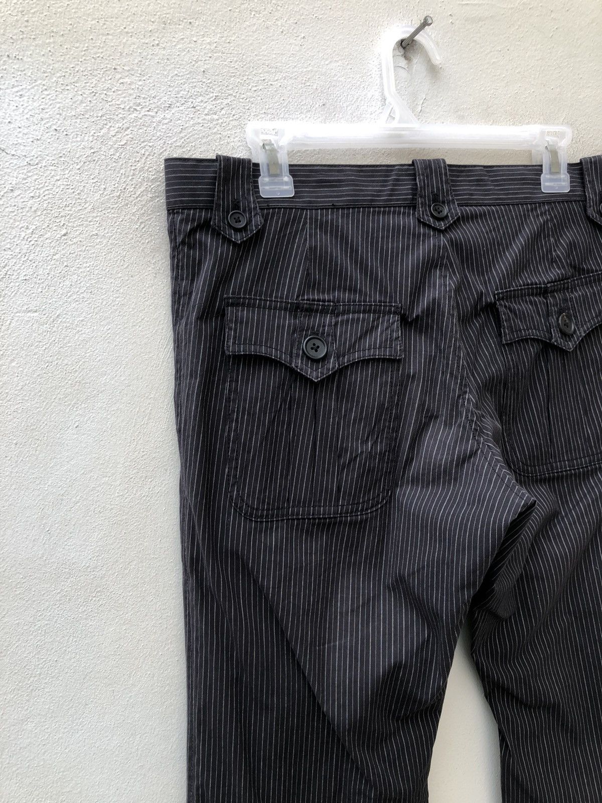 Paul Smith Vintage Paul Smith Stretch Striped Flare Pant Size US 32 / EU 48 - 12 Thumbnail