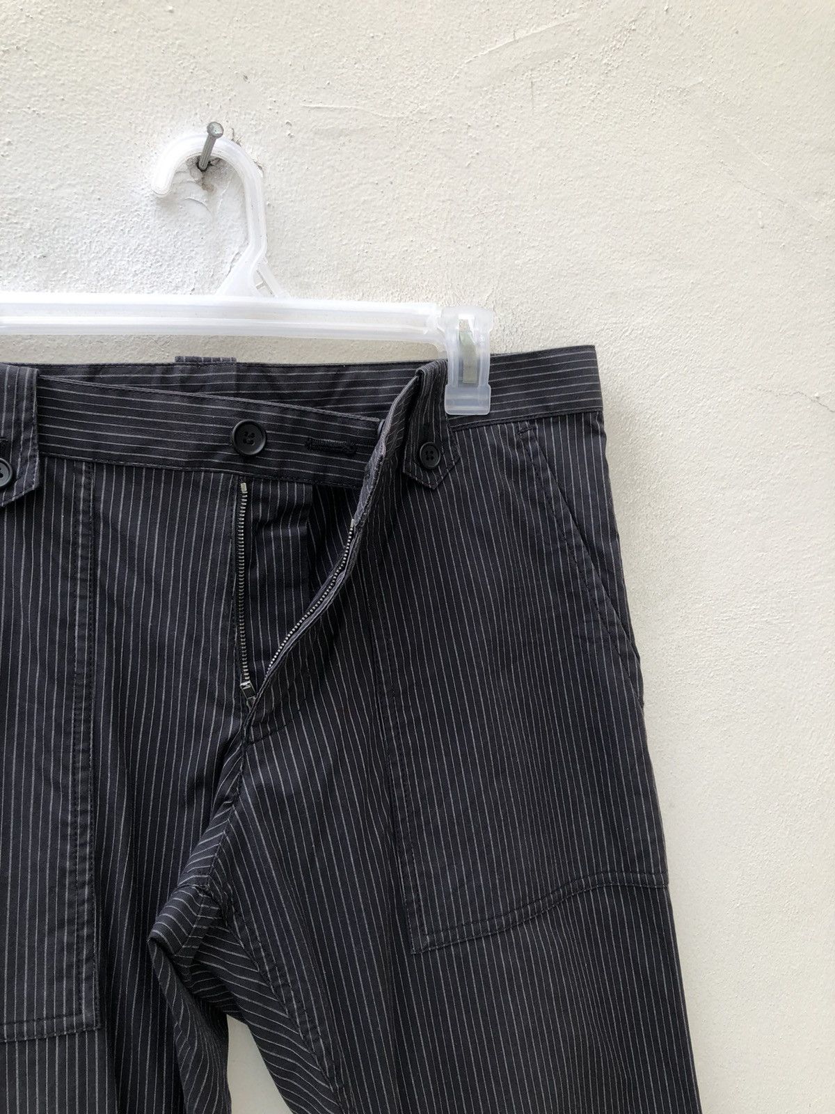 Paul Smith Vintage Paul Smith Stretch Striped Flare Pant Size US 32 / EU 48 - 5 Thumbnail