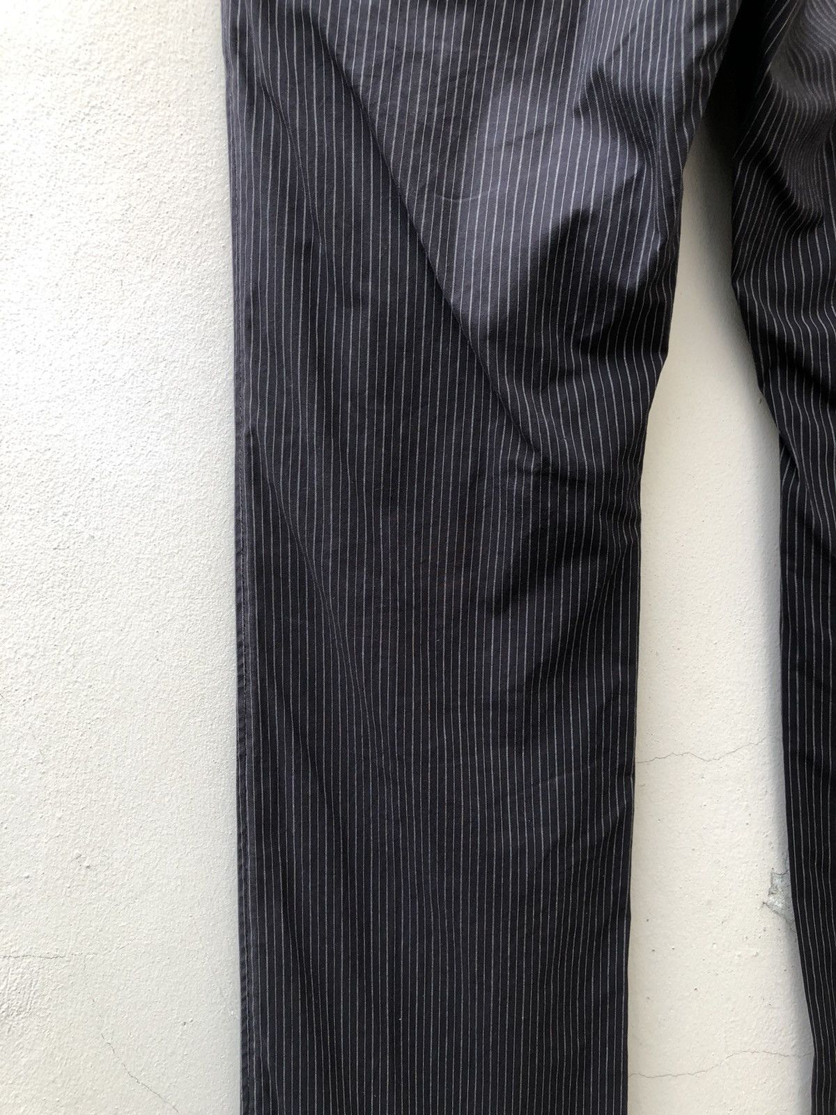 Paul Smith Vintage Paul Smith Stretch Striped Flare Pant Size US 32 / EU 48 - 13 Thumbnail