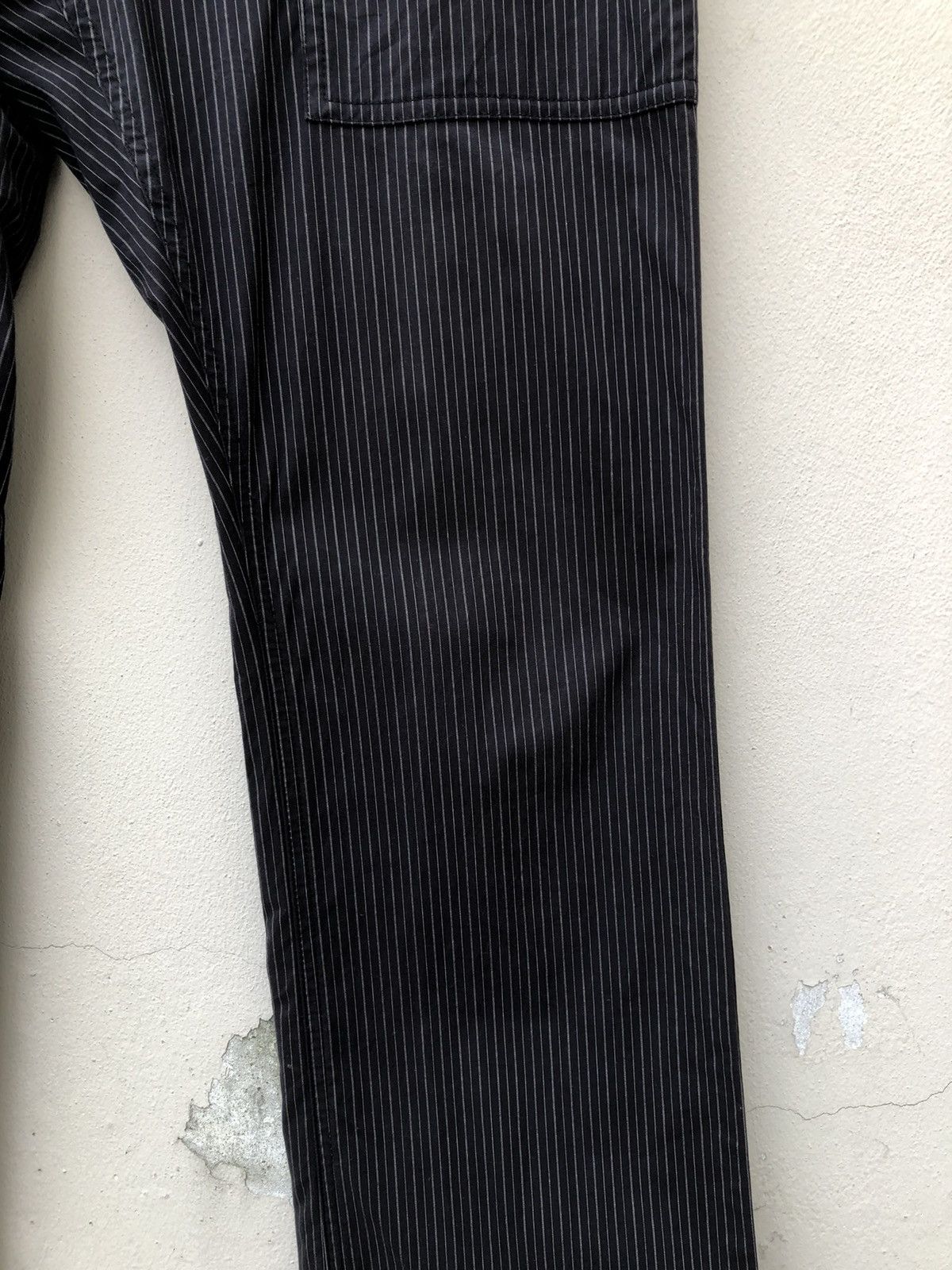 Paul Smith Vintage Paul Smith Stretch Striped Flare Pant Size US 32 / EU 48 - 9 Thumbnail