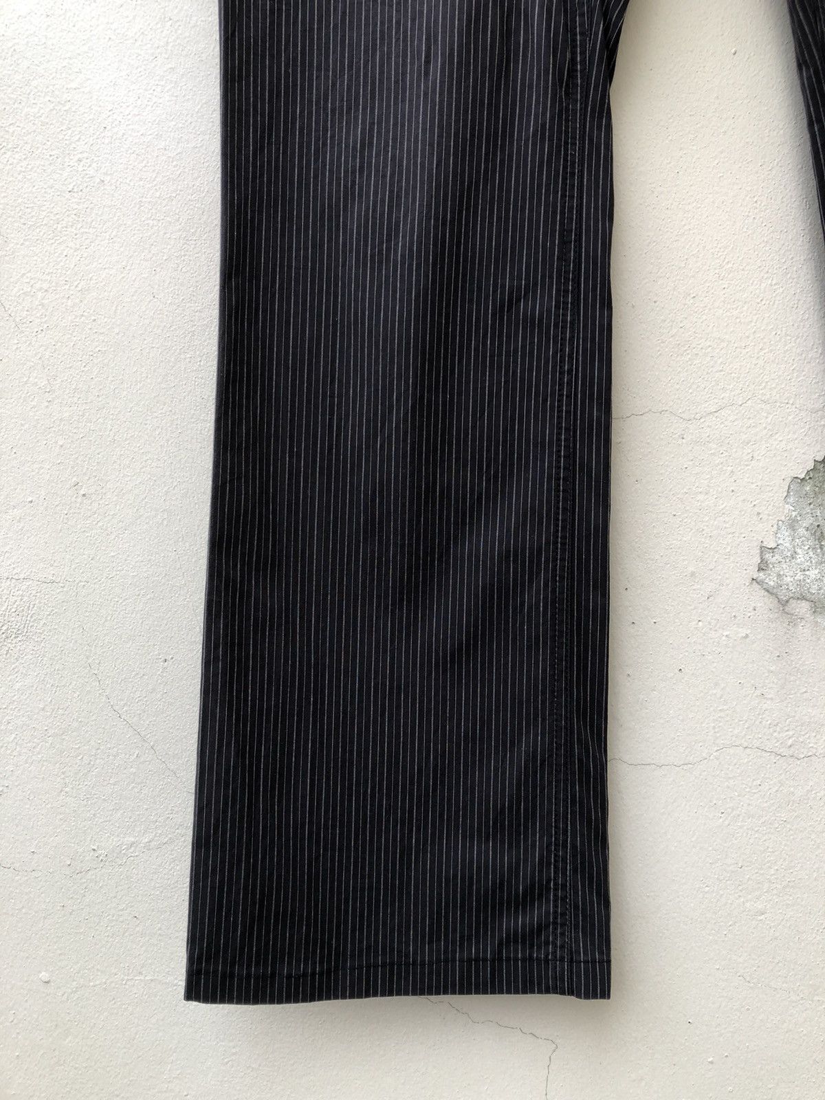 Paul Smith Vintage Paul Smith Stretch Striped Flare Pant Size US 32 / EU 48 - 7 Thumbnail