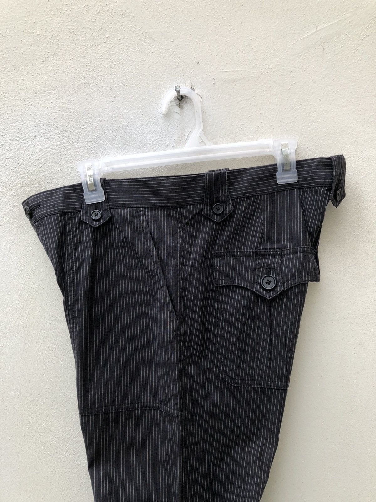 Paul Smith Vintage Paul Smith Stretch Striped Flare Pant Size US 32 / EU 48 - 17 Thumbnail