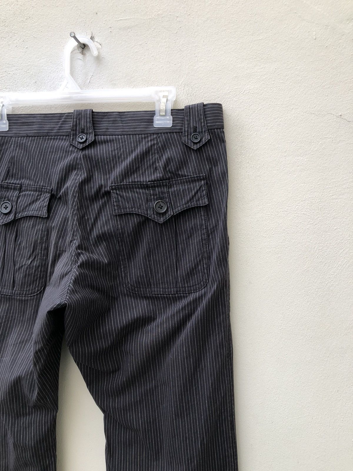 Paul Smith Vintage Paul Smith Stretch Striped Flare Pant Size US 32 / EU 48 - 14 Thumbnail