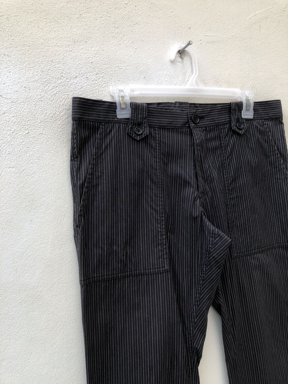 Paul Smith Vintage Paul Smith Stretch Striped Flare Pant Size US 32 / EU 48 - 4 Thumbnail