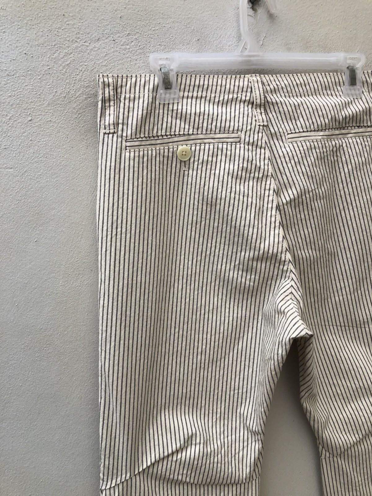 Japanese Brand Vintage Hiromichi Nakano Japan Hickory Striped Trouser Pant Size US 31 - 13 Thumbnail