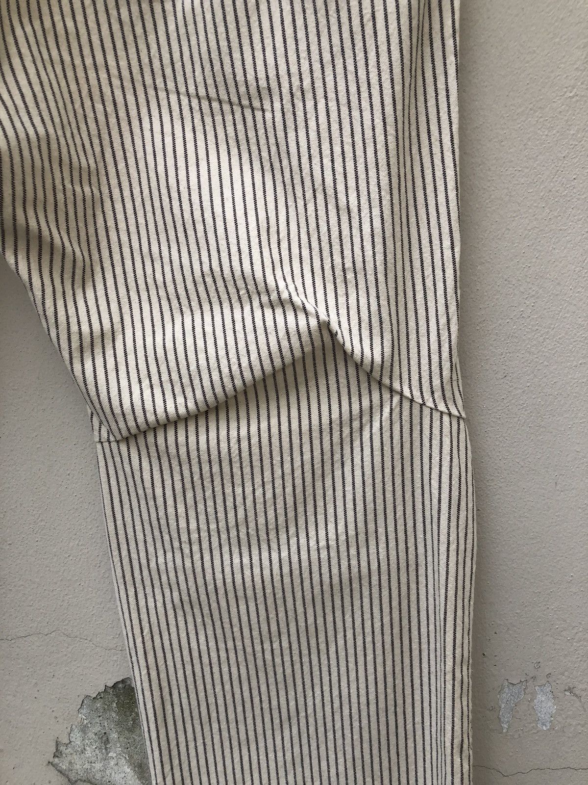Japanese Brand Vintage Hiromichi Nakano Japan Hickory Striped Trouser Pant Size US 31 - 17 Thumbnail