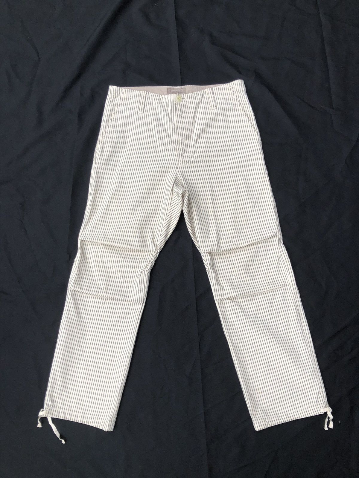 Japanese Brand Vintage Hiromichi Nakano Japan Hickory Striped Trouser Pant Size US 31 - 1 Thumbnail
