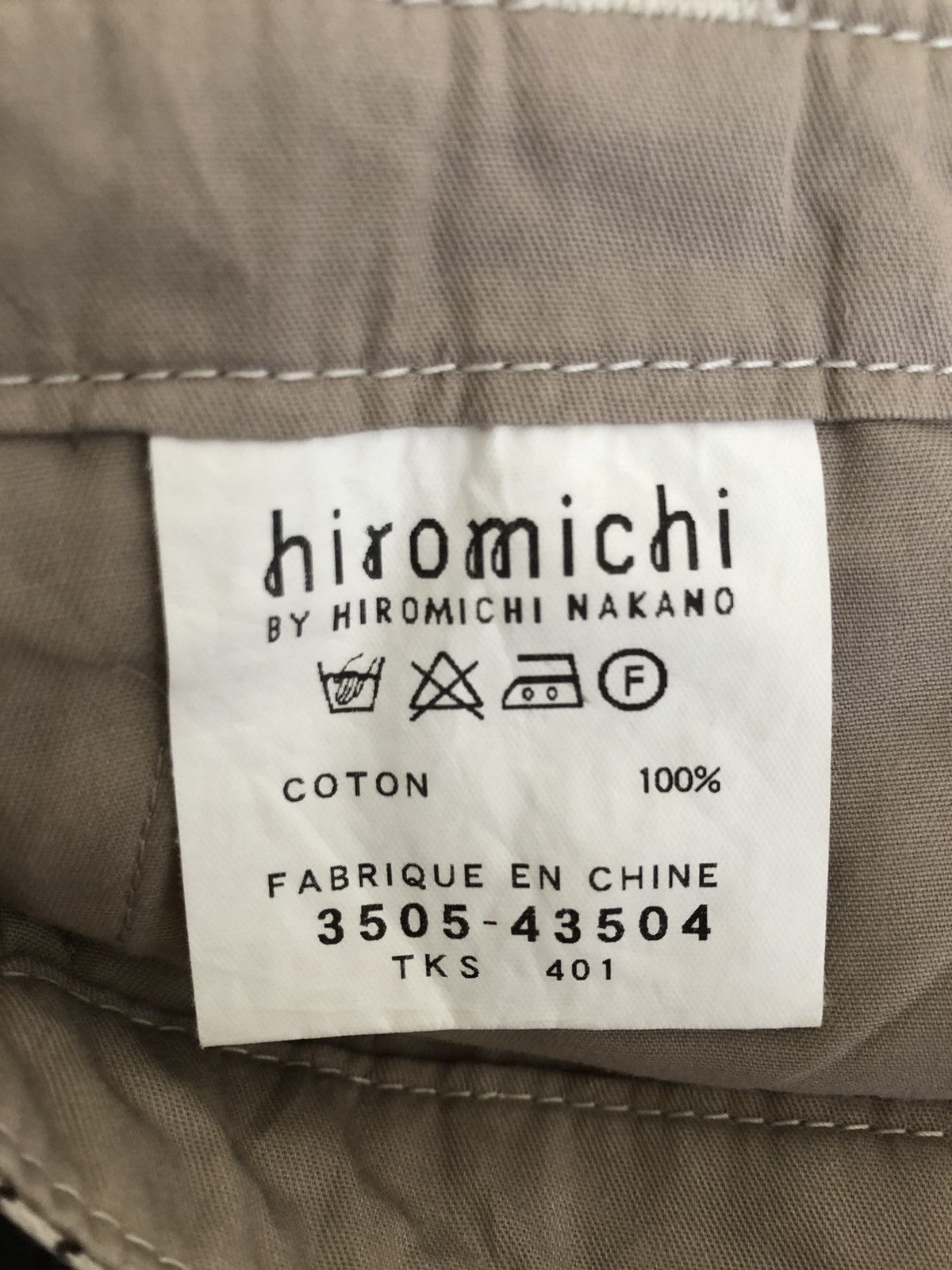 Japanese Brand Vintage Hiromichi Nakano Japan Hickory Striped Trouser Pant Size US 31 - 19 Thumbnail